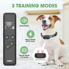 Delupet adjustable neck collar fits dogs 4.5 to 24.4 inches.