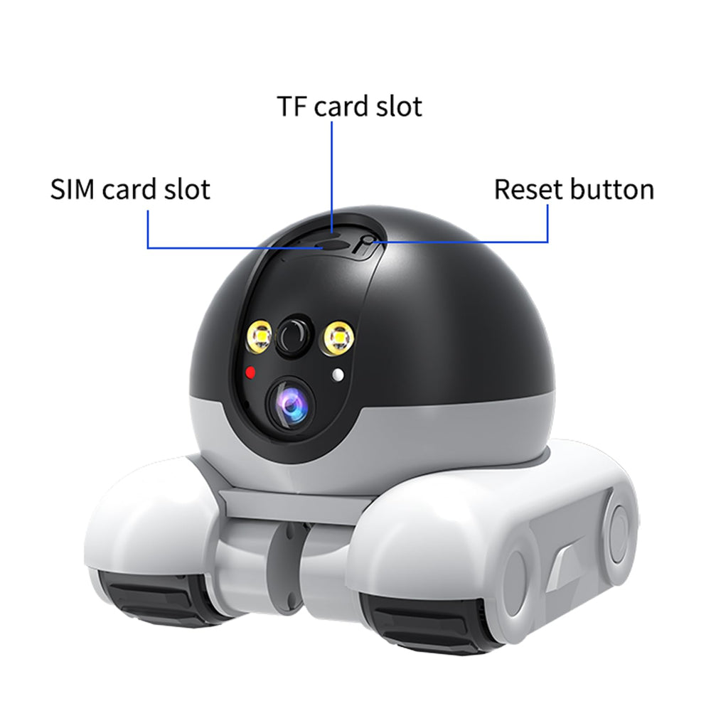 Denash Pet Camera compact design blends with decor while keeping you informed.