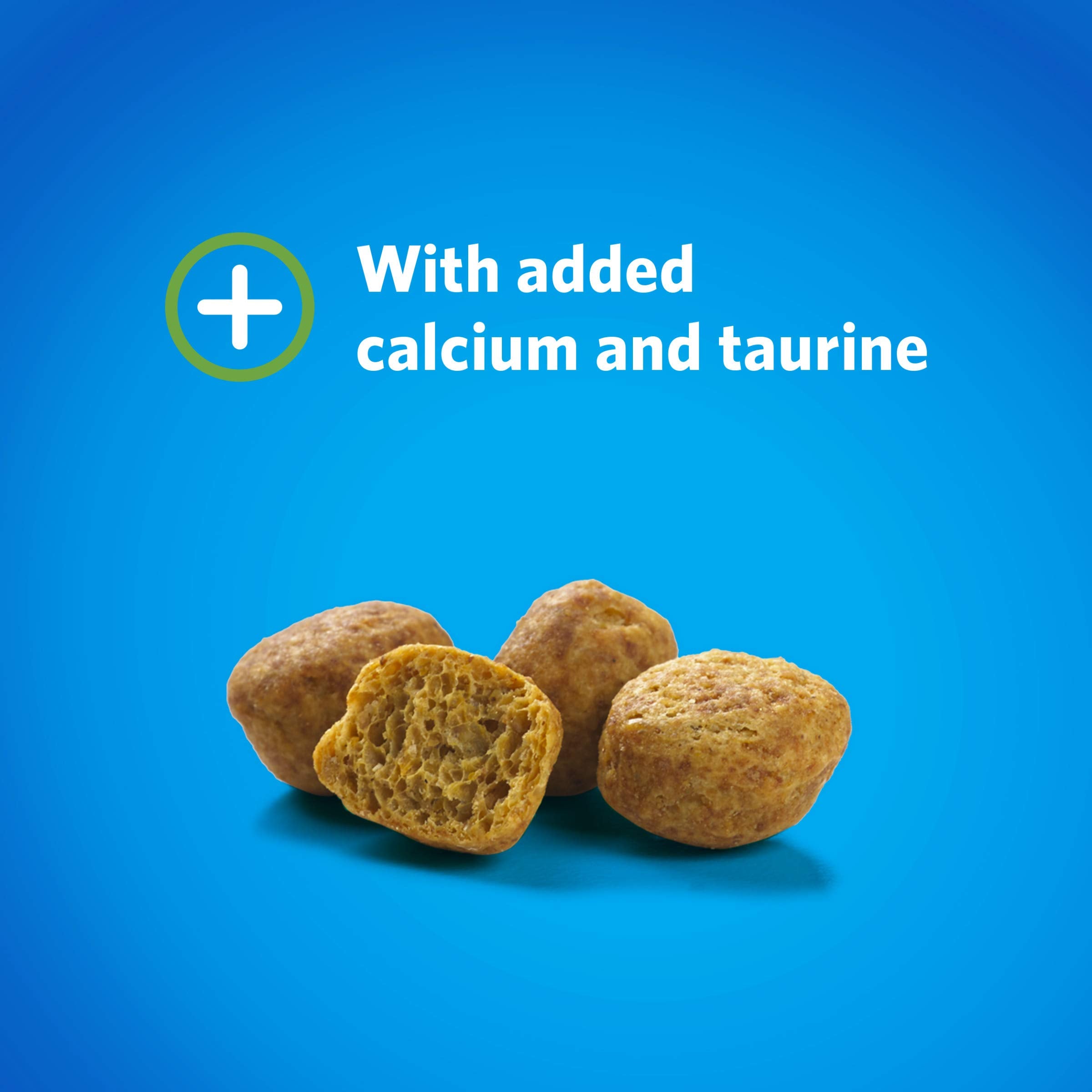 Dentalife Purina DentaLife with added calcium and taurine for balanced nutrition.