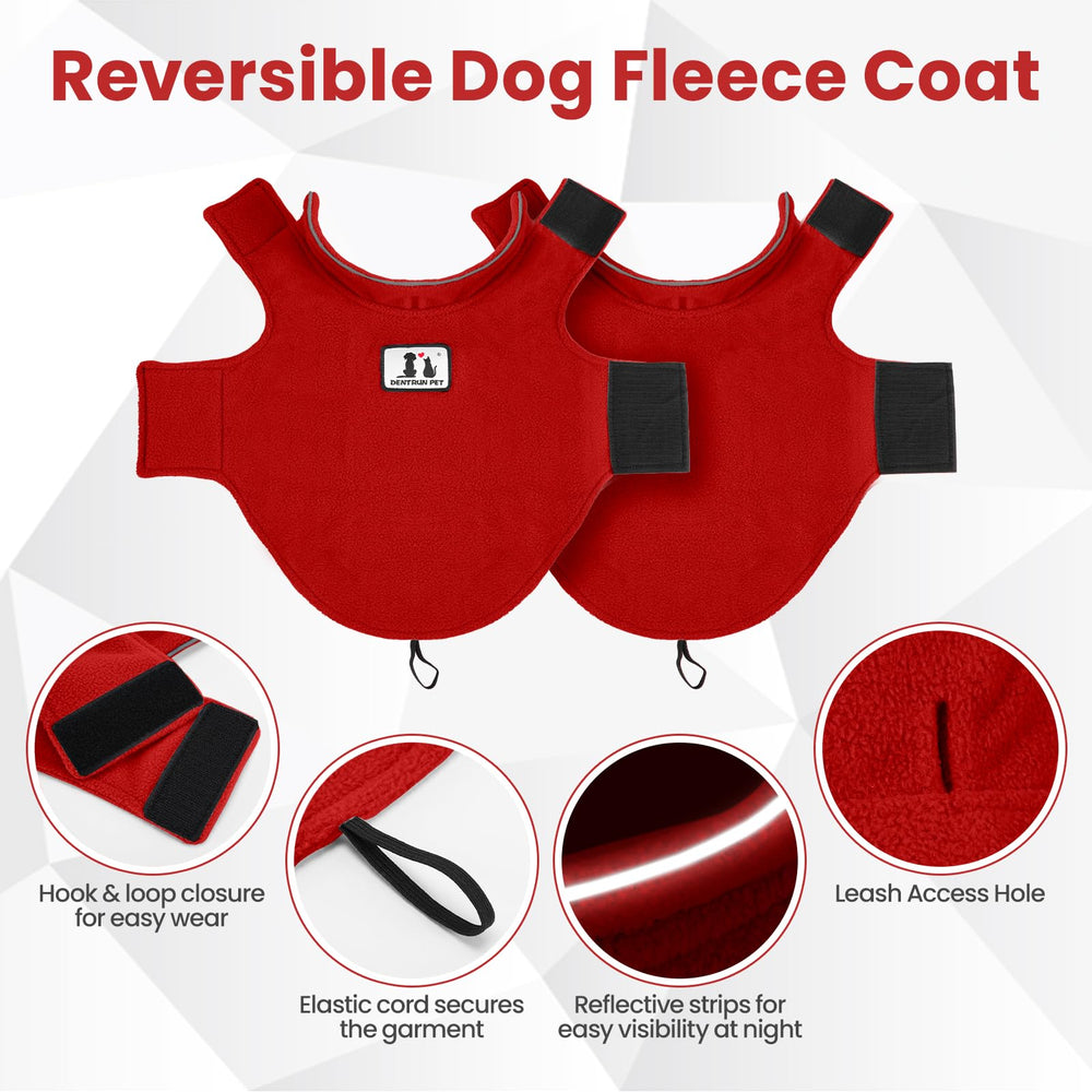 DENTRUN easy-on coat with hook-and-loop closures for quick dressing