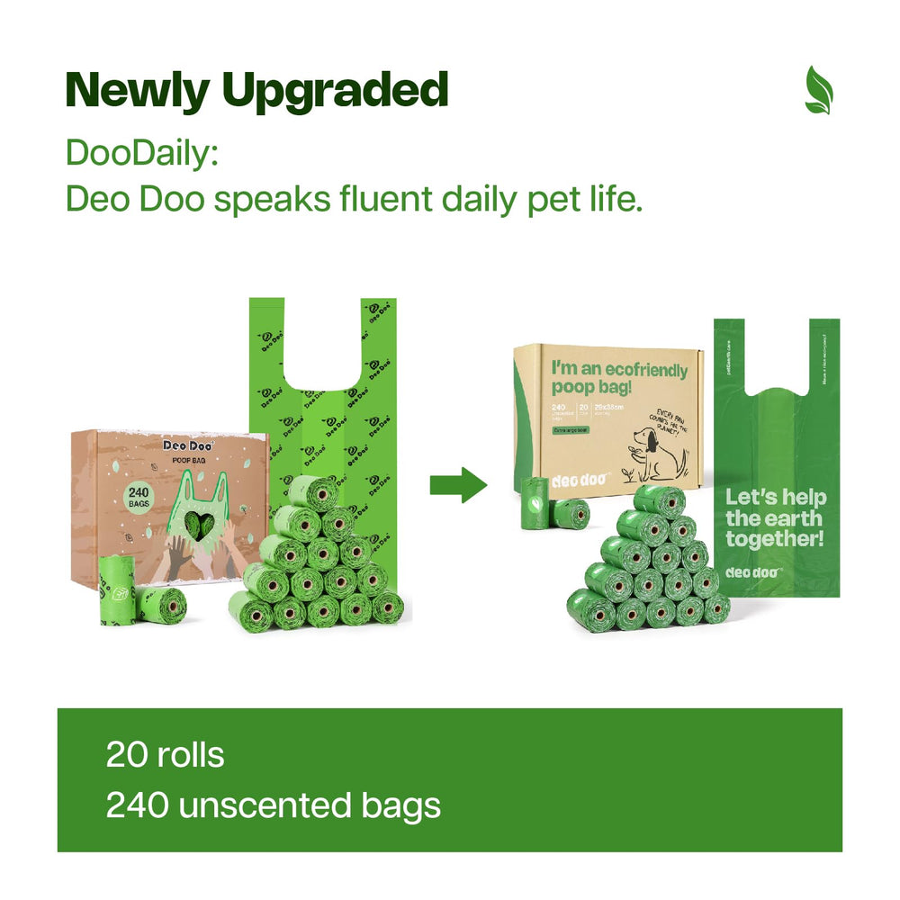 Bolsas resistentes a fugas para excrementos de perro, ideales para paseos