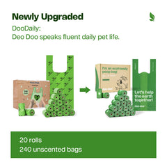 Bolsas resistentes a fugas para excrementos de perro, ideales para paseos