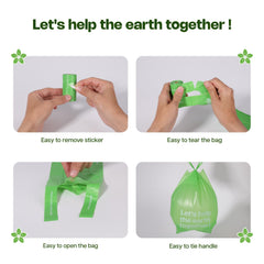 Deo Doo corn-starch eco bags for a more earth-friendly option