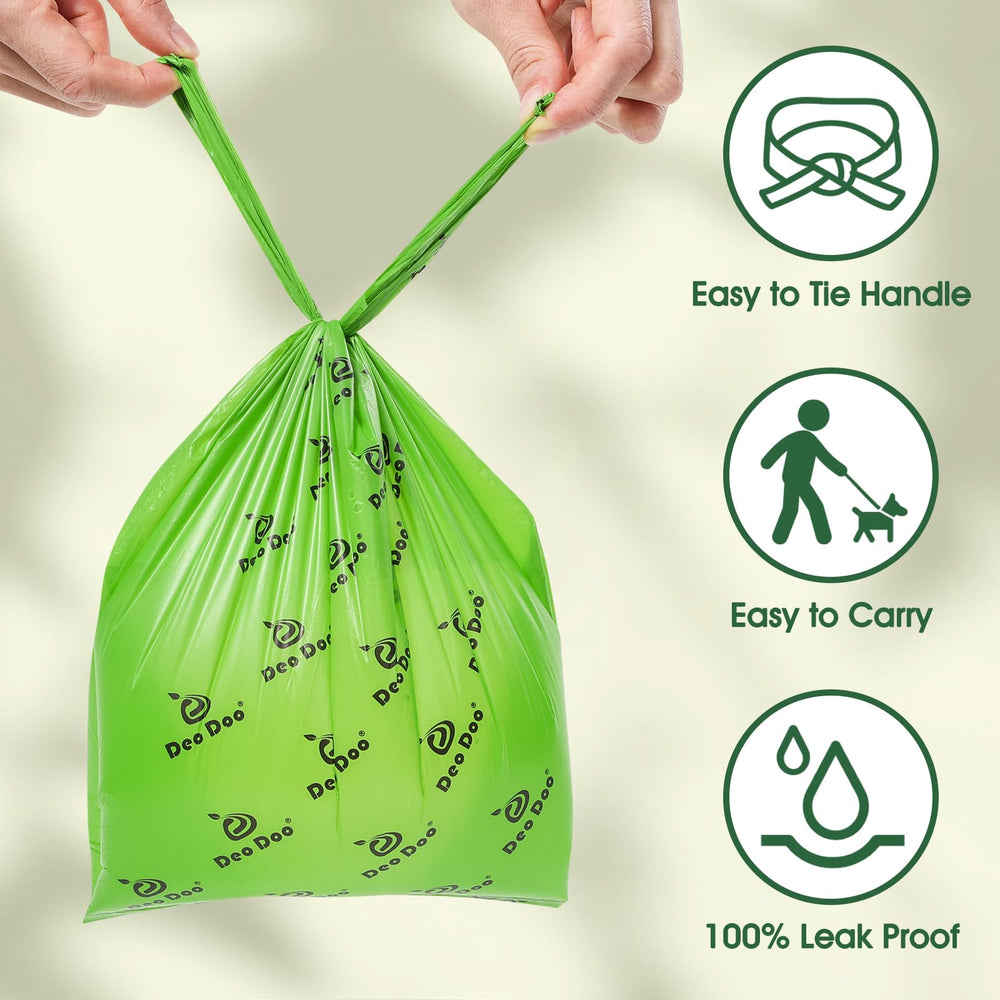 Deo Doo leak-proof unscented bags keep odors contained during walks.
