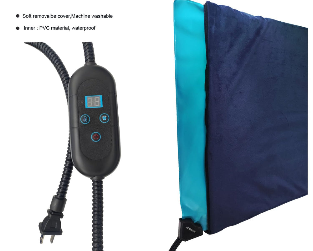 DEOMAN auto-off timer helps manage heat when you are away