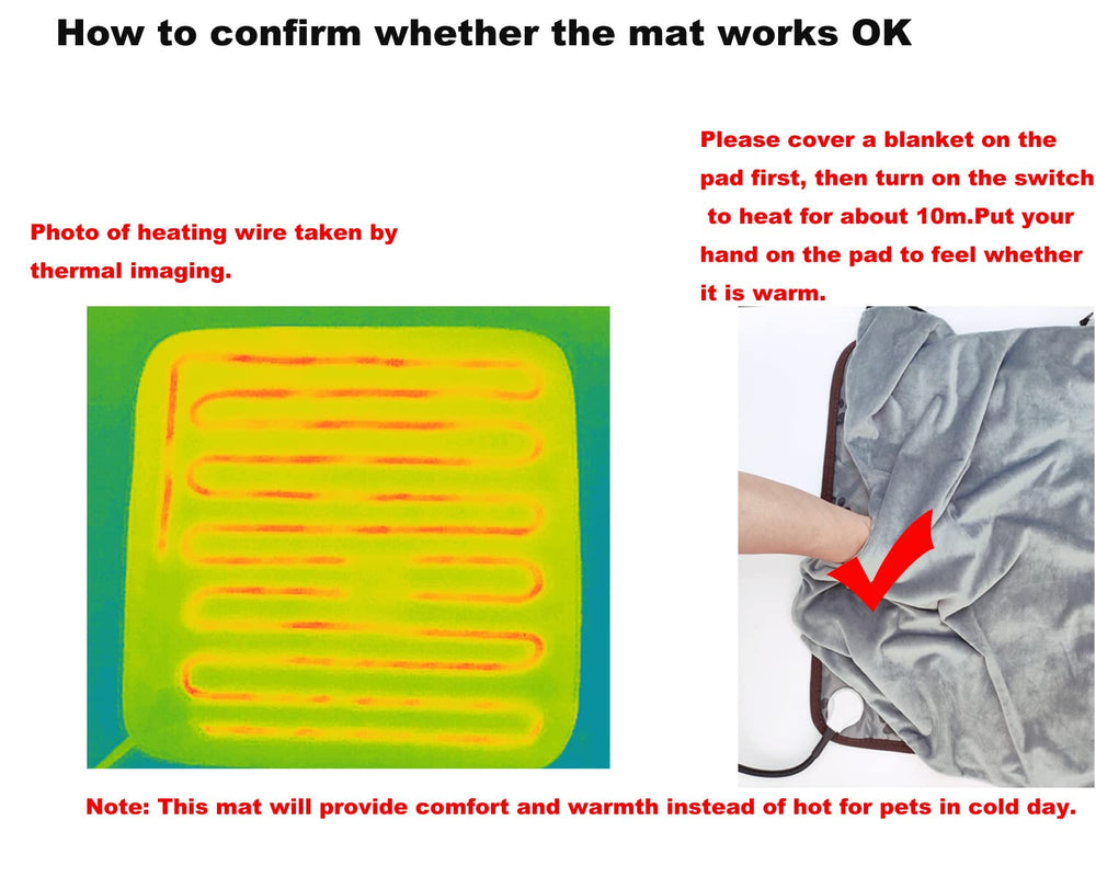 DEOMAN heating pad is easy to wipe clean for fast maintenance