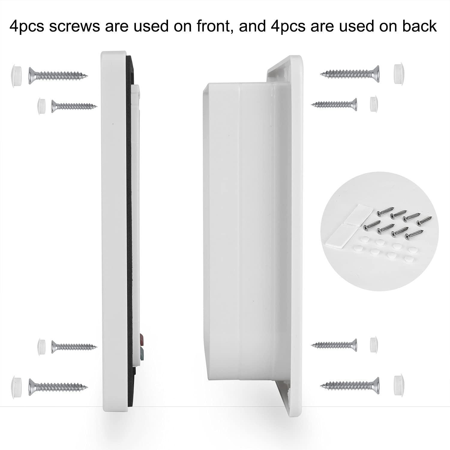 Depets cat door offers four modes for controlled access.