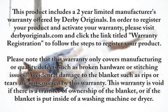 Derby Originals adjustable chest and belly straps demonstrate flexible sizing