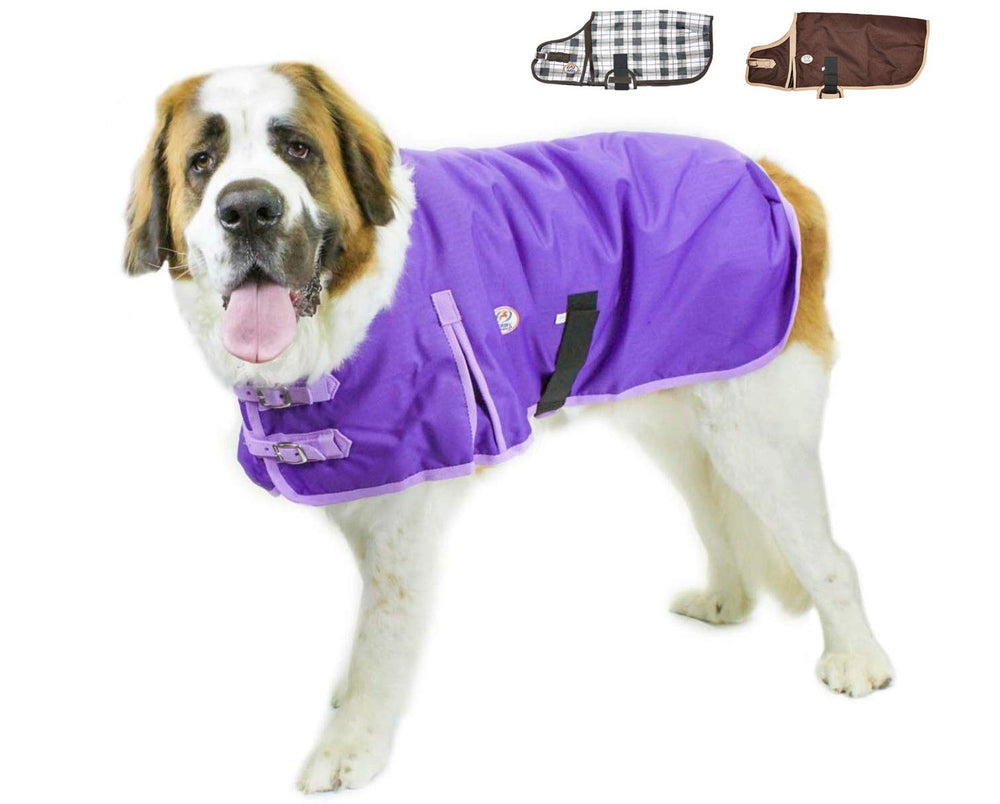 Derby Originals Ruff Pup coat outer shell offers waterproof protection for cold days.