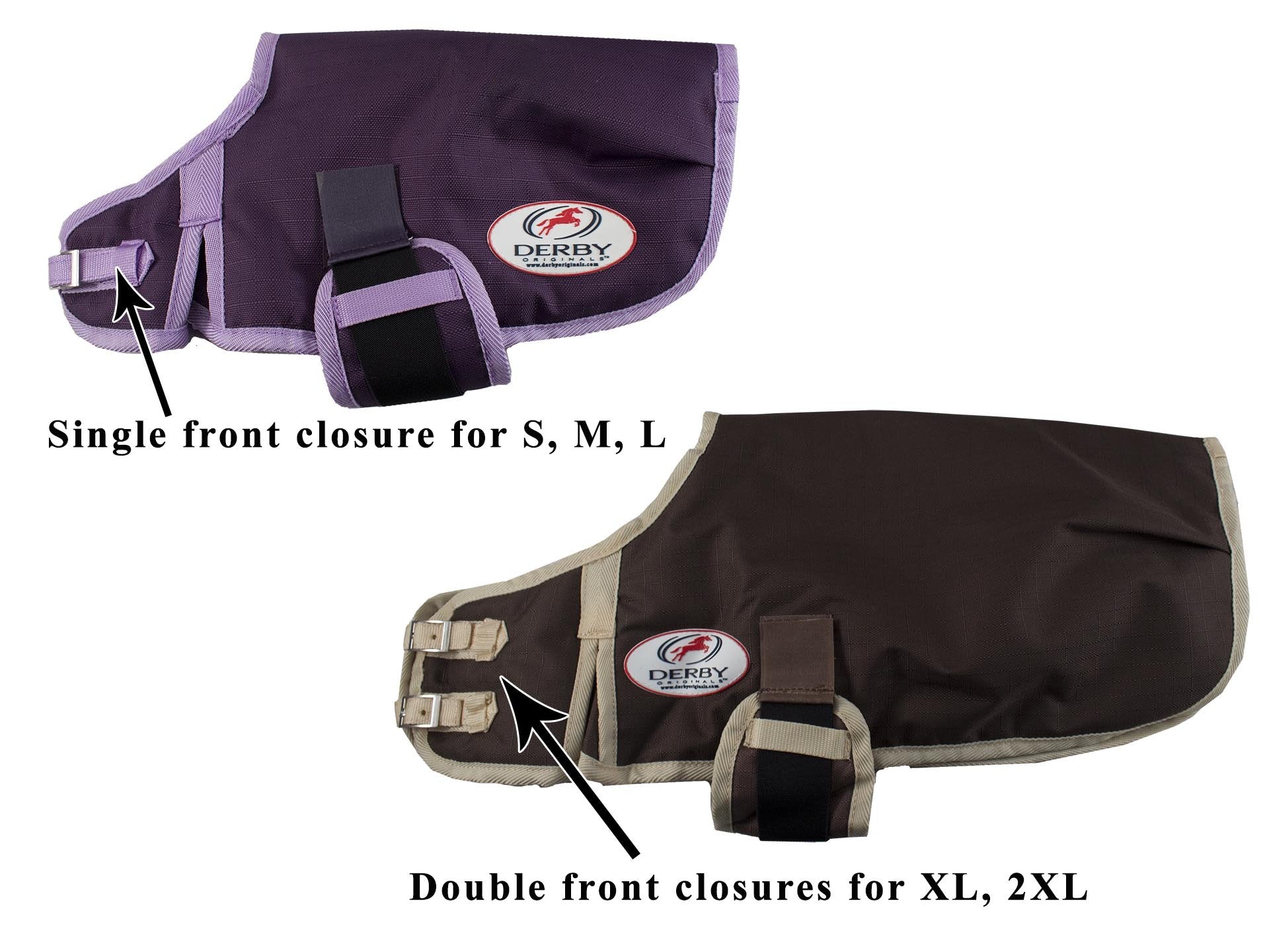 Derby Originals Ruff Pup double hook-and-loop closure for secure fit