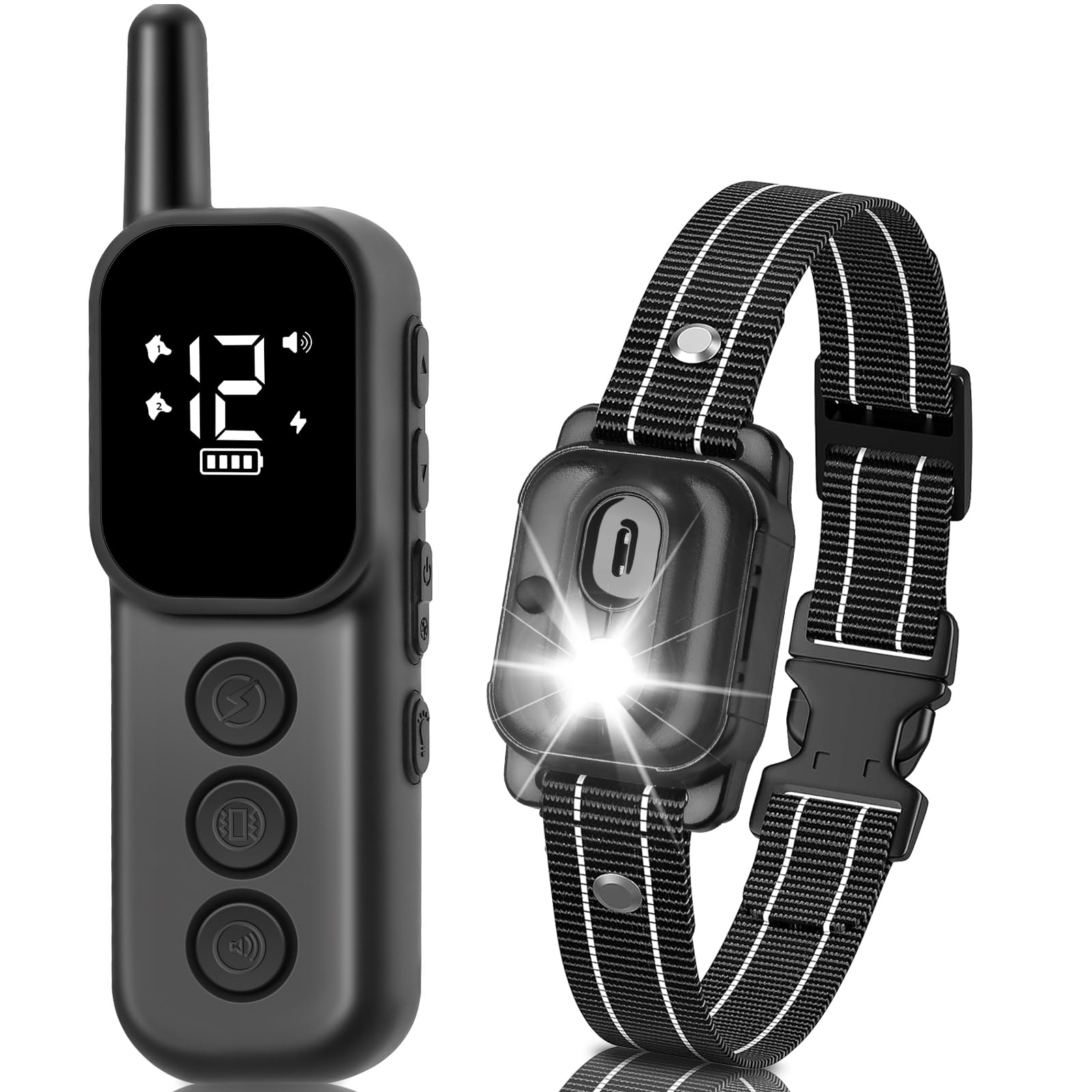 Dergo dog shock collar remote setup enables multi-mode training control