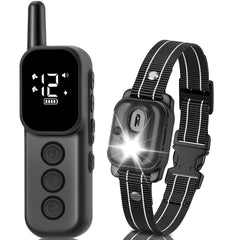 Dergo dog shock collar remote setup enables multi-mode training control