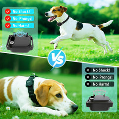 Dergo training collar beep vibration and shock modes for flexible cues