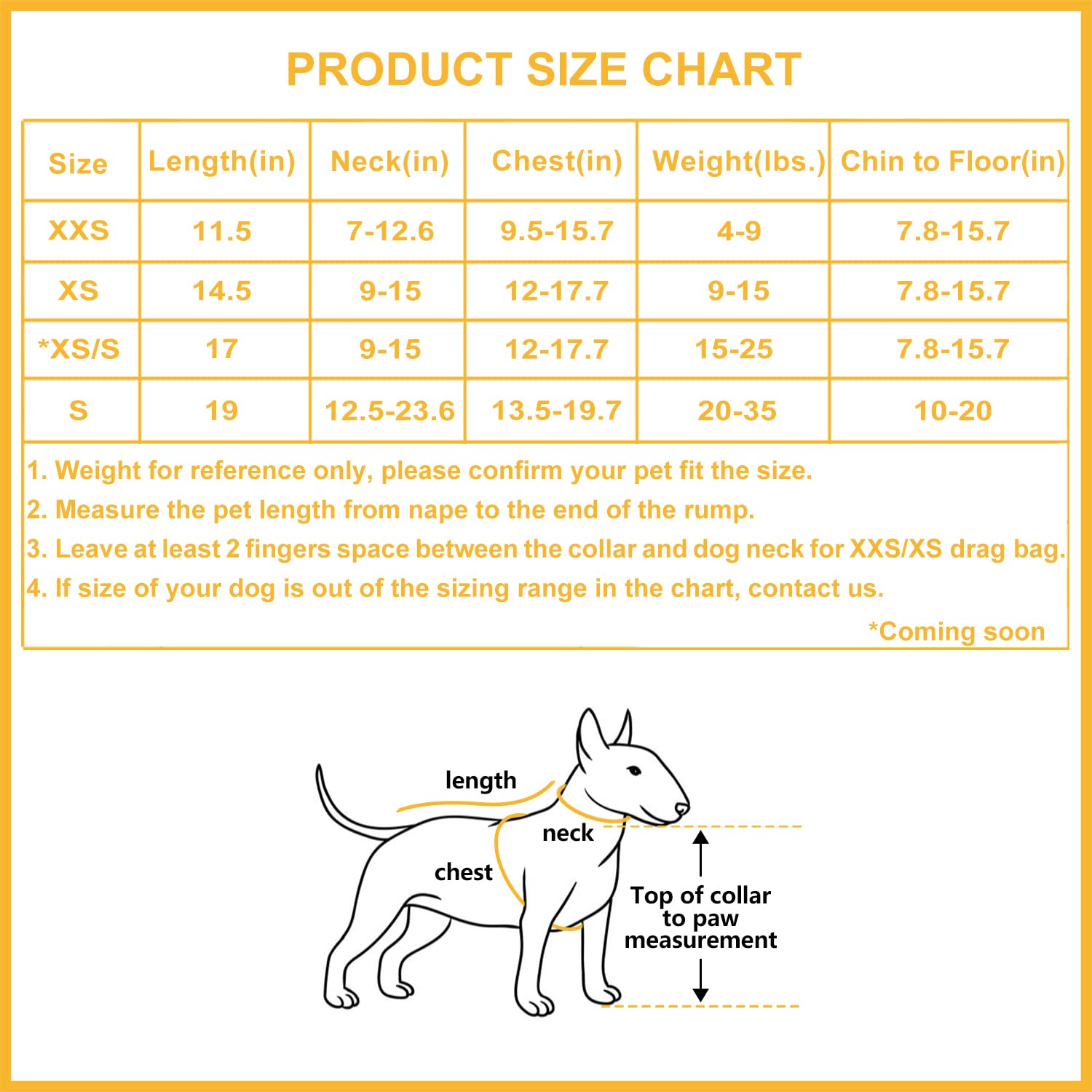 deryep pet scooter wheelchair six-size range demonstrates customizable fit for most dogs