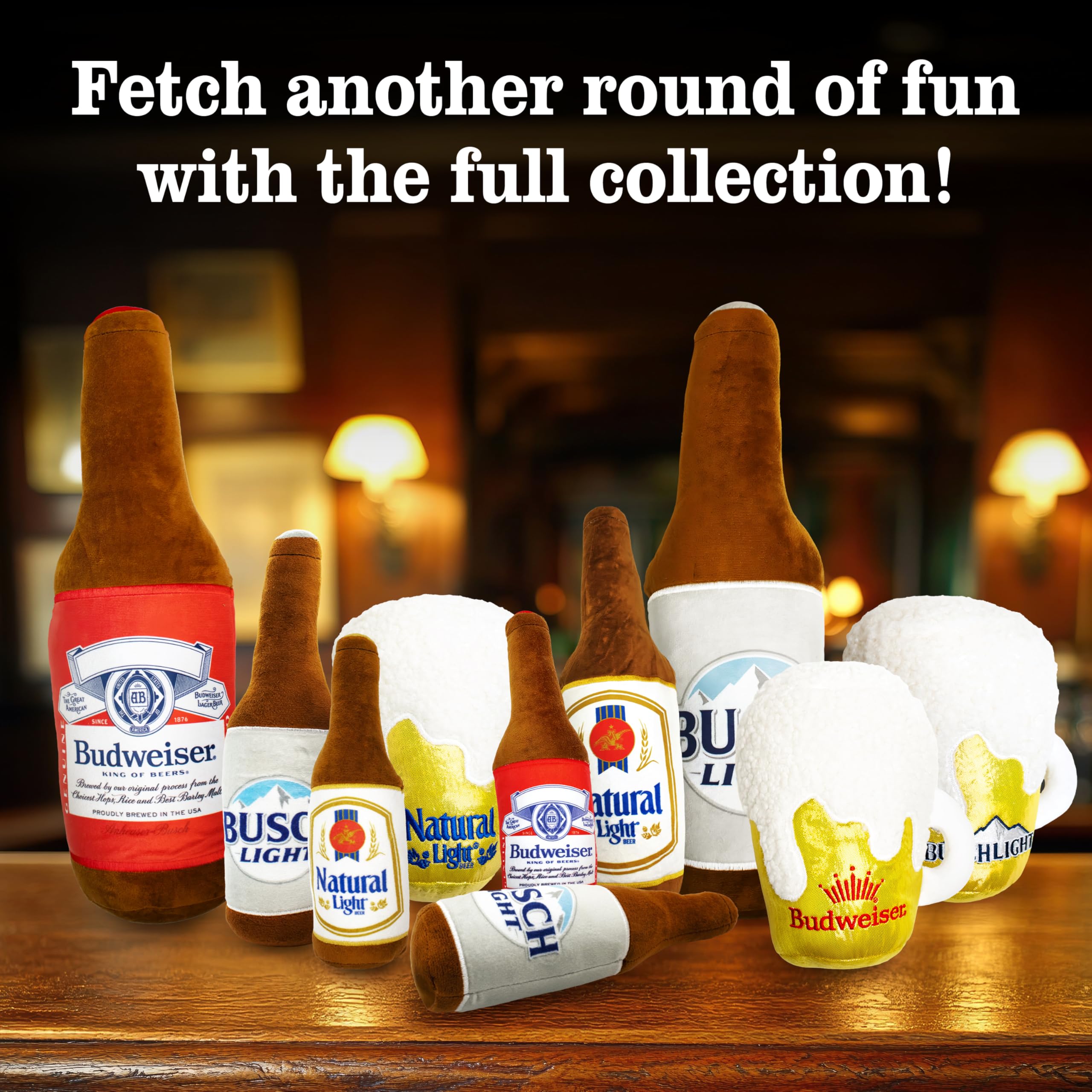 design LAB, Inc. Busch Light toy great for fetch and tailgate fun