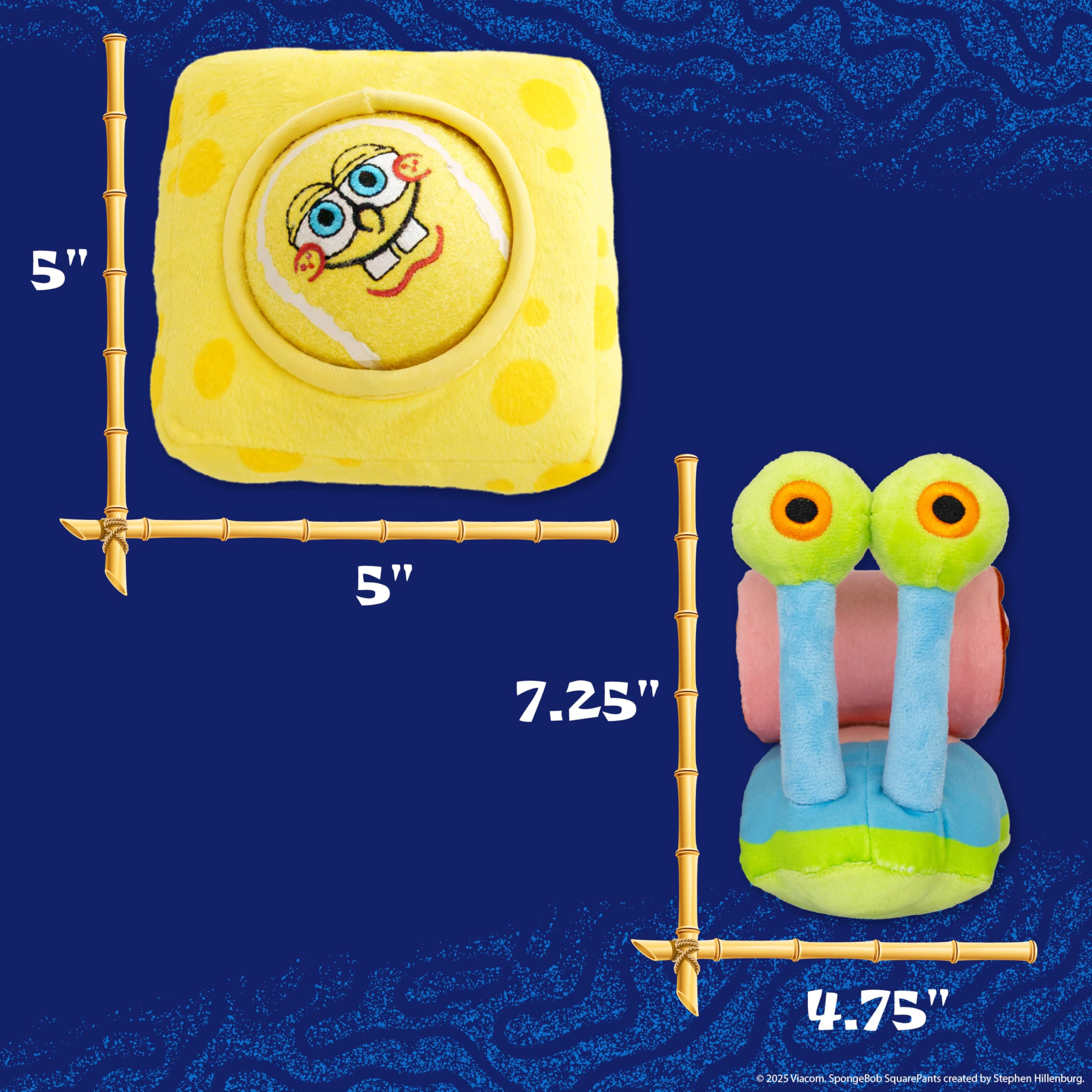 design LAB, Inc. SpongeBob-2-pack-display image highlights gift-ready duo for dogs and fans.
