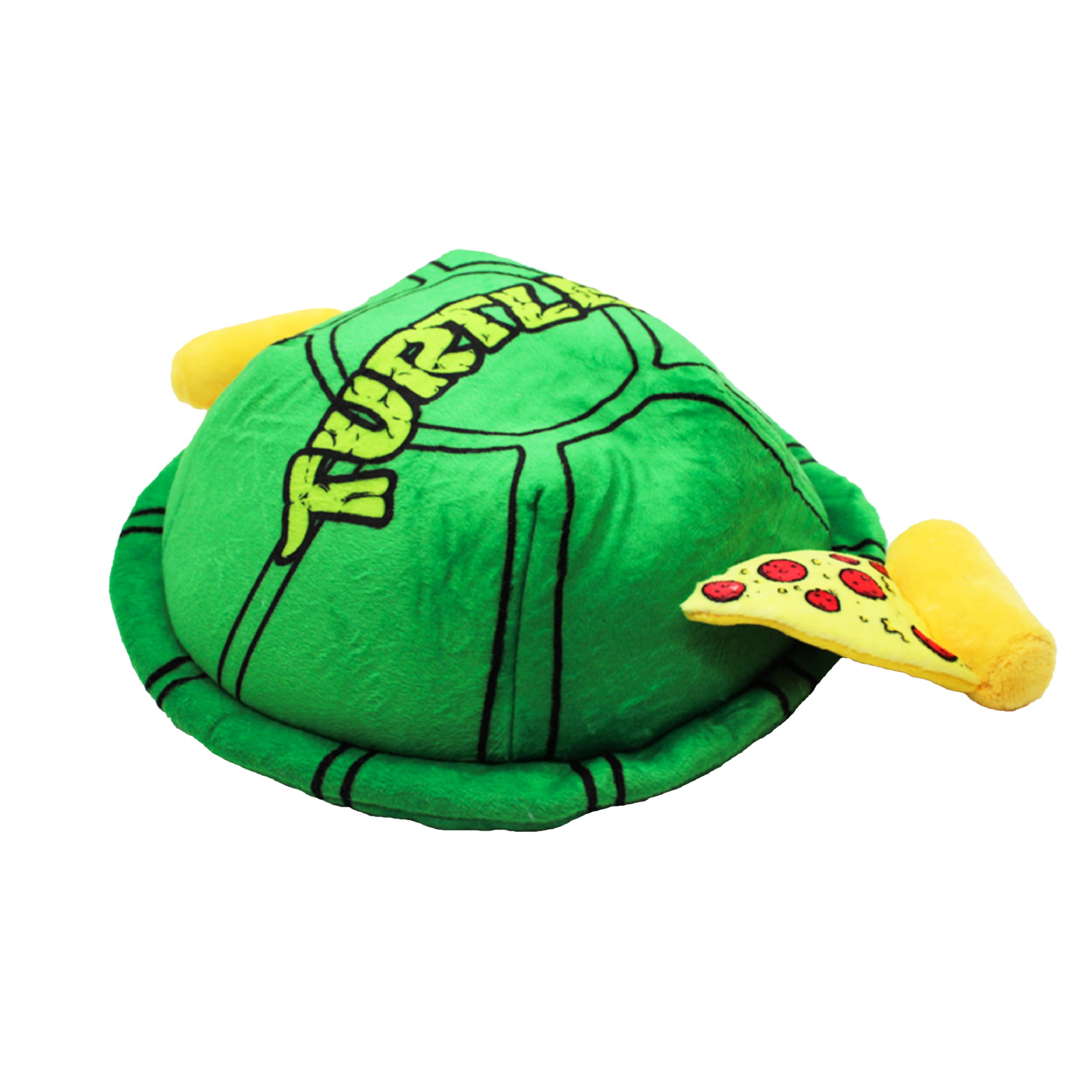 design LAB, Inc. TMNT nesting shell close-up shows durable plush for safe indoor play.
