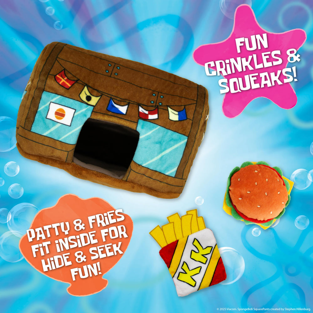 Design Lab Spongebob Fries plush adds tasty-looking lure for tug and fetch