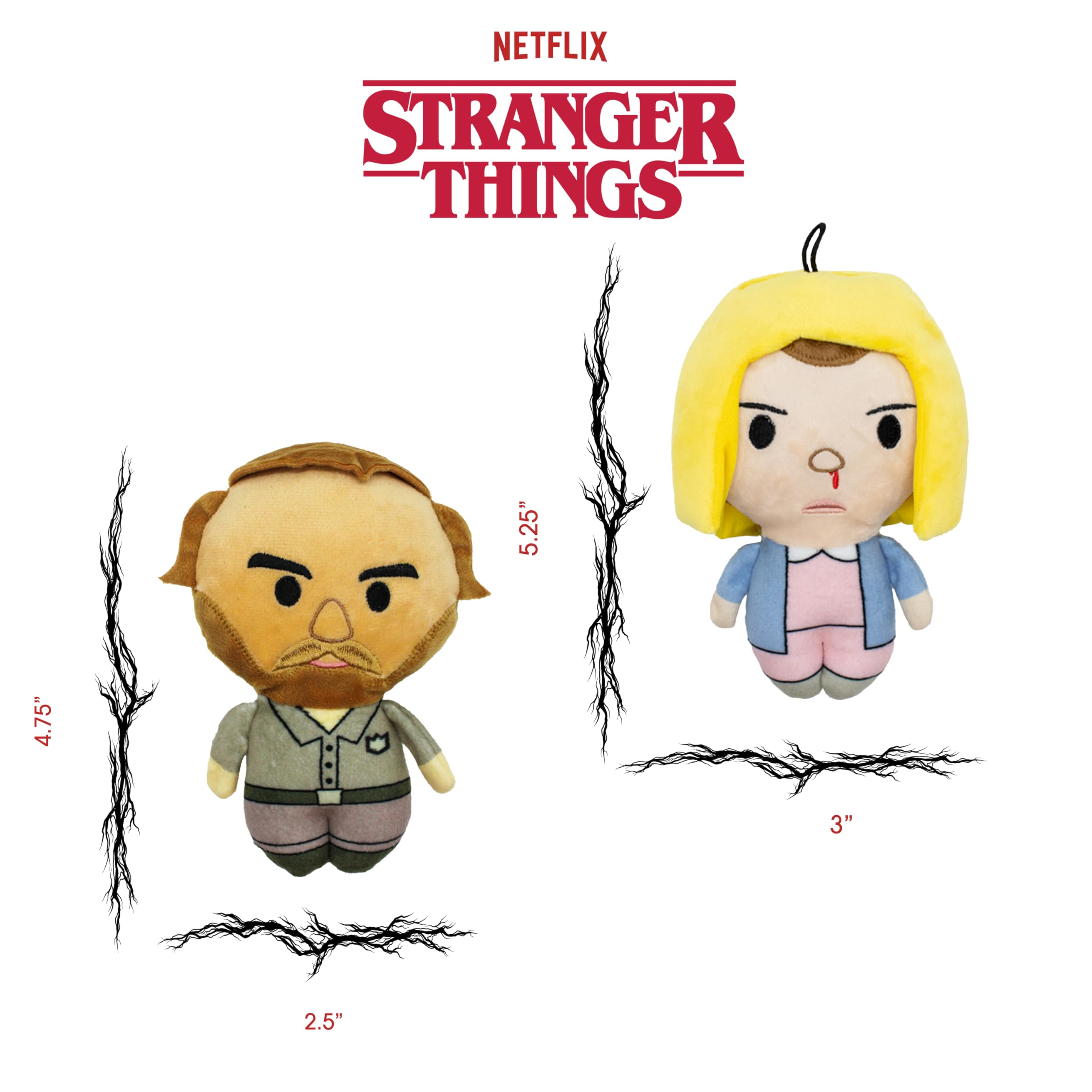 design LAB Stranger Things indoor-play dog toy ideal for safe indoor fun.