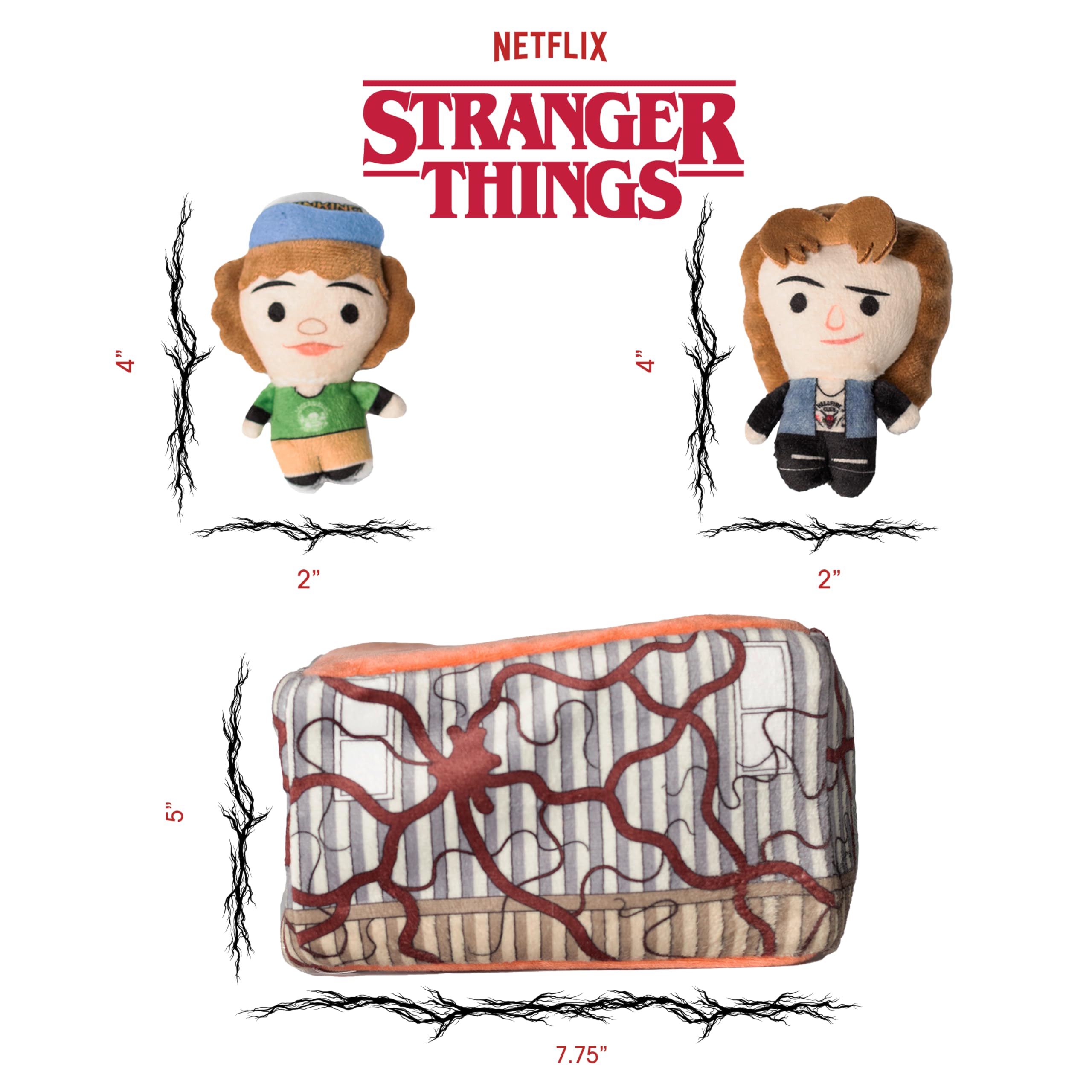 Design LAB Stranger Things nesting-toy packaging shows easy-clean design.