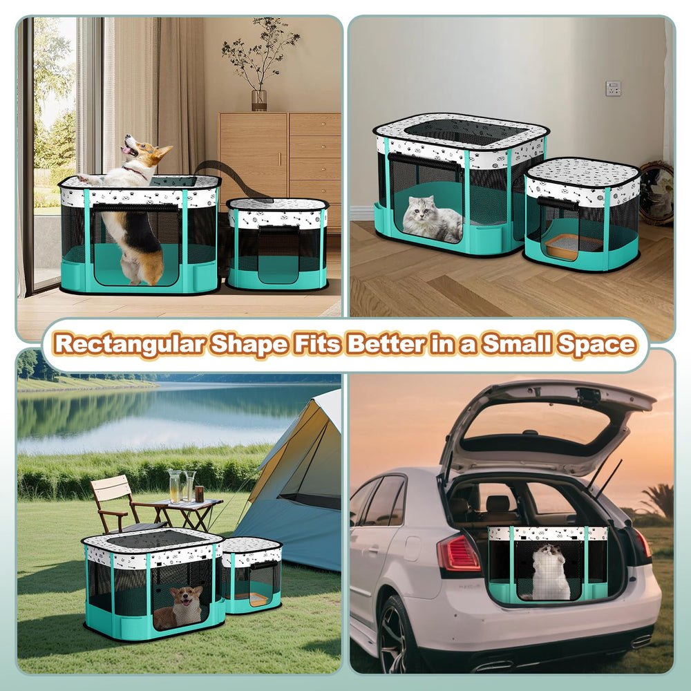 DESELL reinforced iron wiring and ventilation for pet monitoring