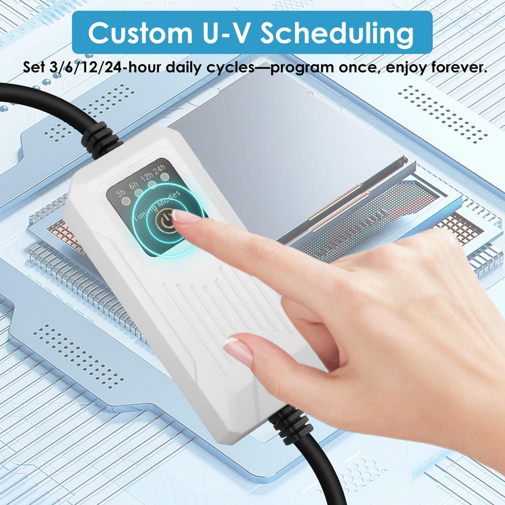 DESUMG suction cups setup enables flexible installation in any tank.