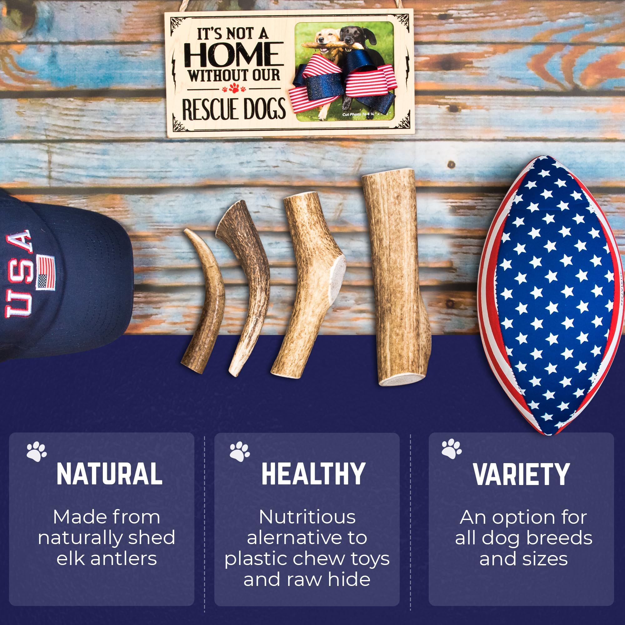 Devil Dog Elk Antlers Beast 10plus durability for aggressive chewers during routines.