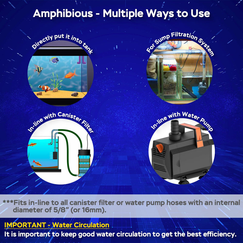 Devopet fully sealed epoxy waterproof housing suitable for in-tank and in-line use.