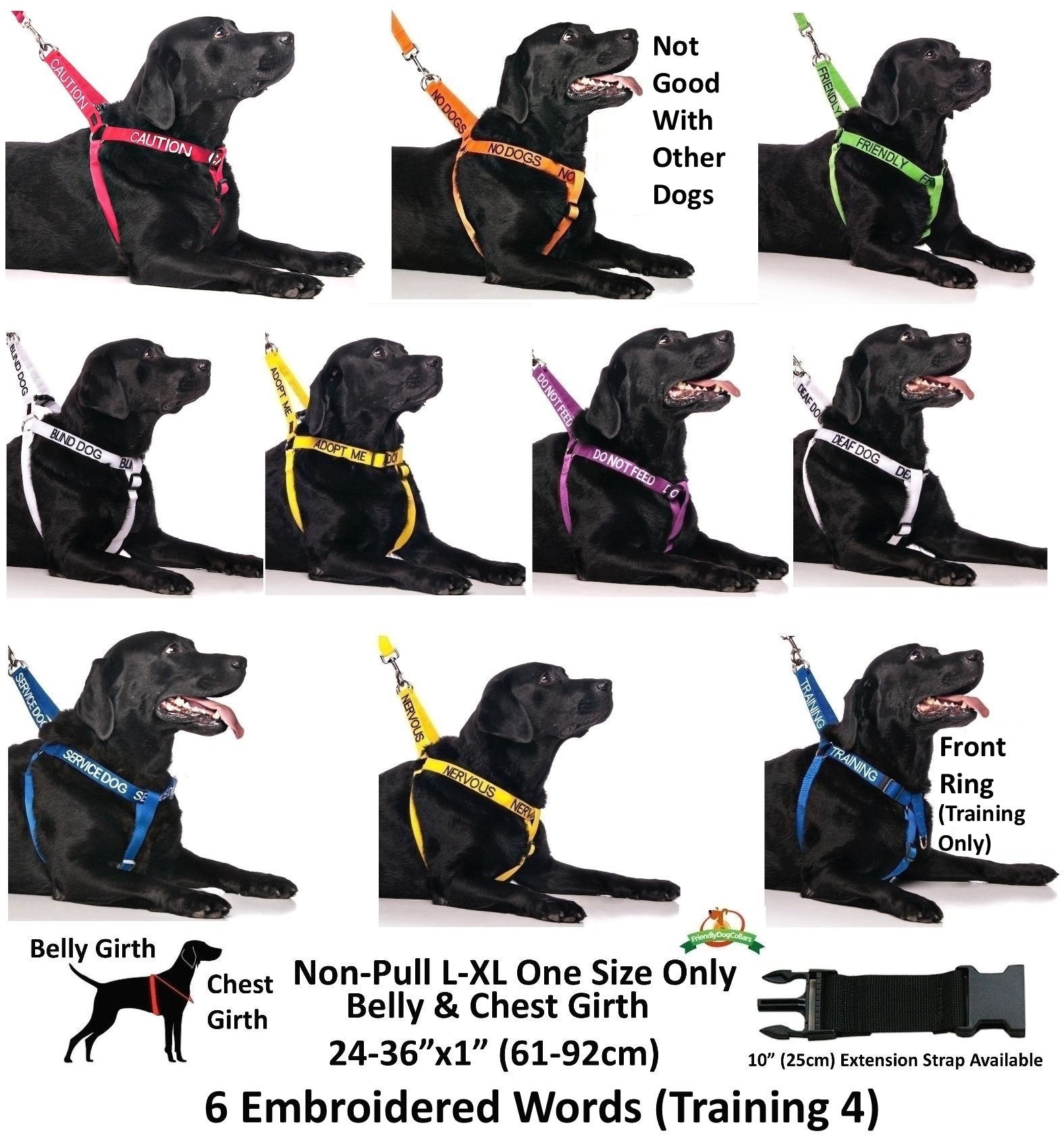 Dexil Adopt Me yellow adjustable neck and chest straps ensure a snug fit.