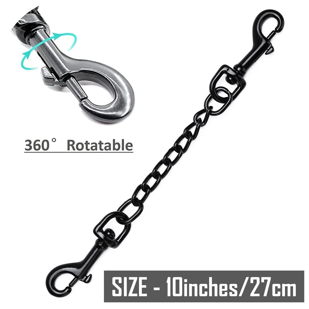 DEYACE backup clip harness attachment illustrates easy backup for various collar types
