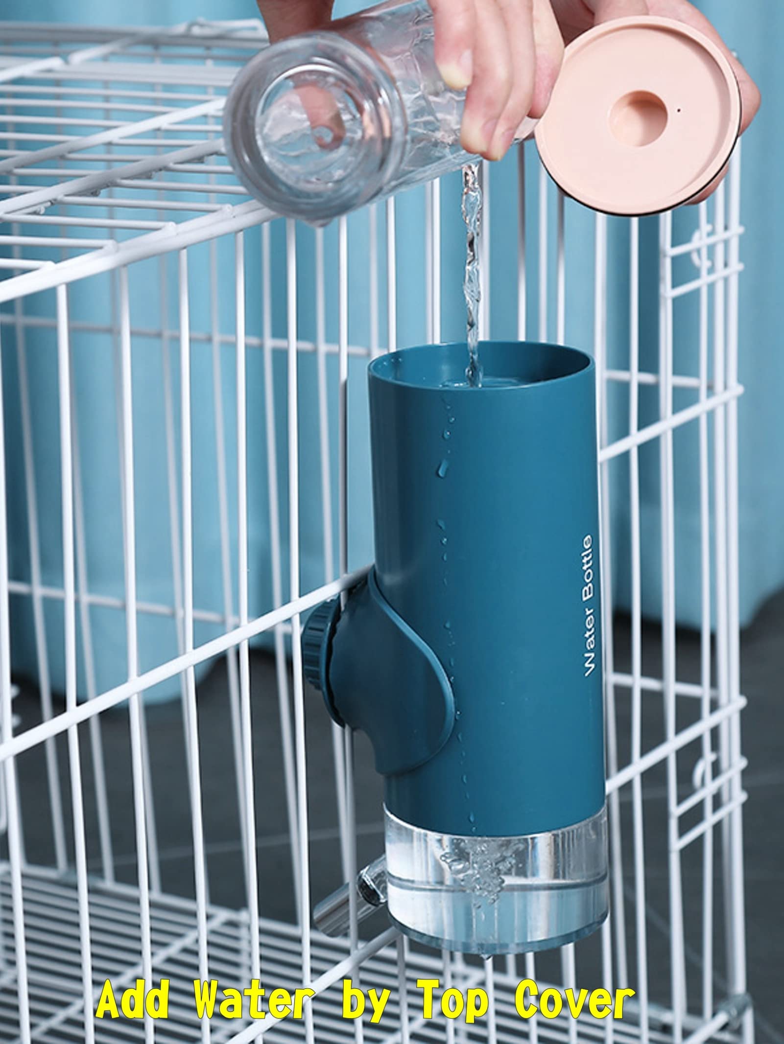 DEYACE water bottle stainless-steel ball tip no-drip drinking