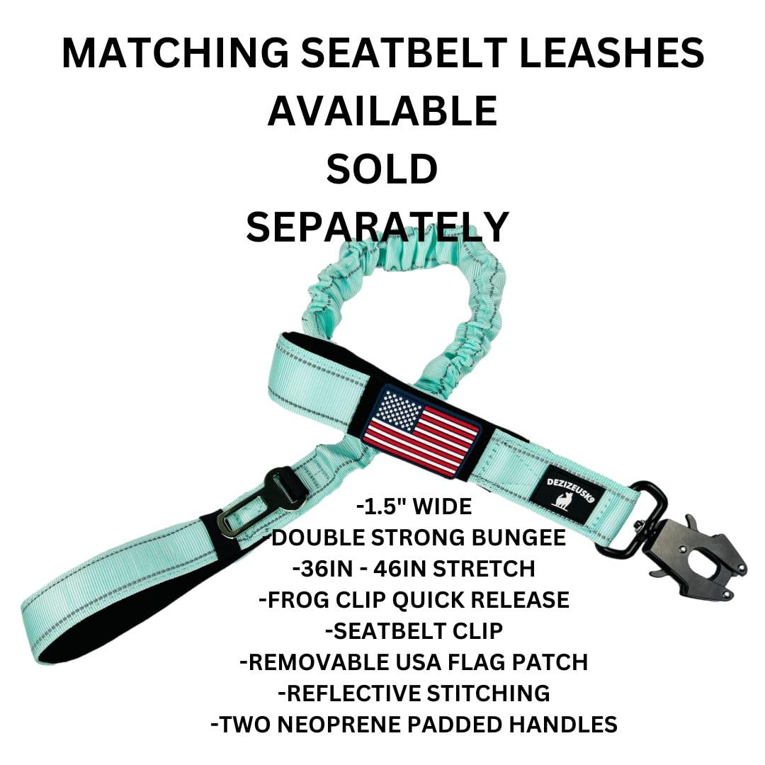 DEZIZEUSK9 reflective stitching boosts visibility in low light
