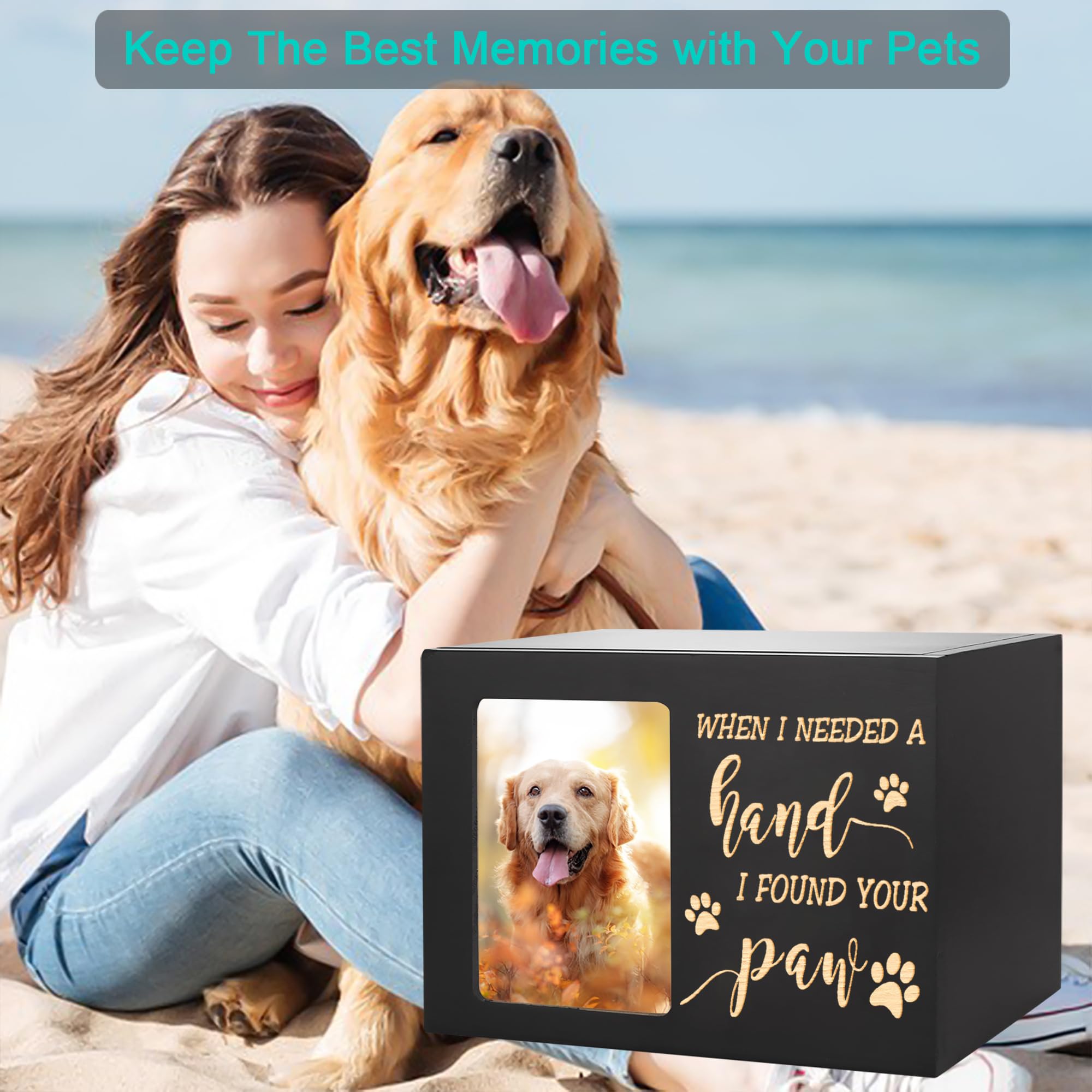 DGDCDV pet urn keepsake gift idea for remembrance