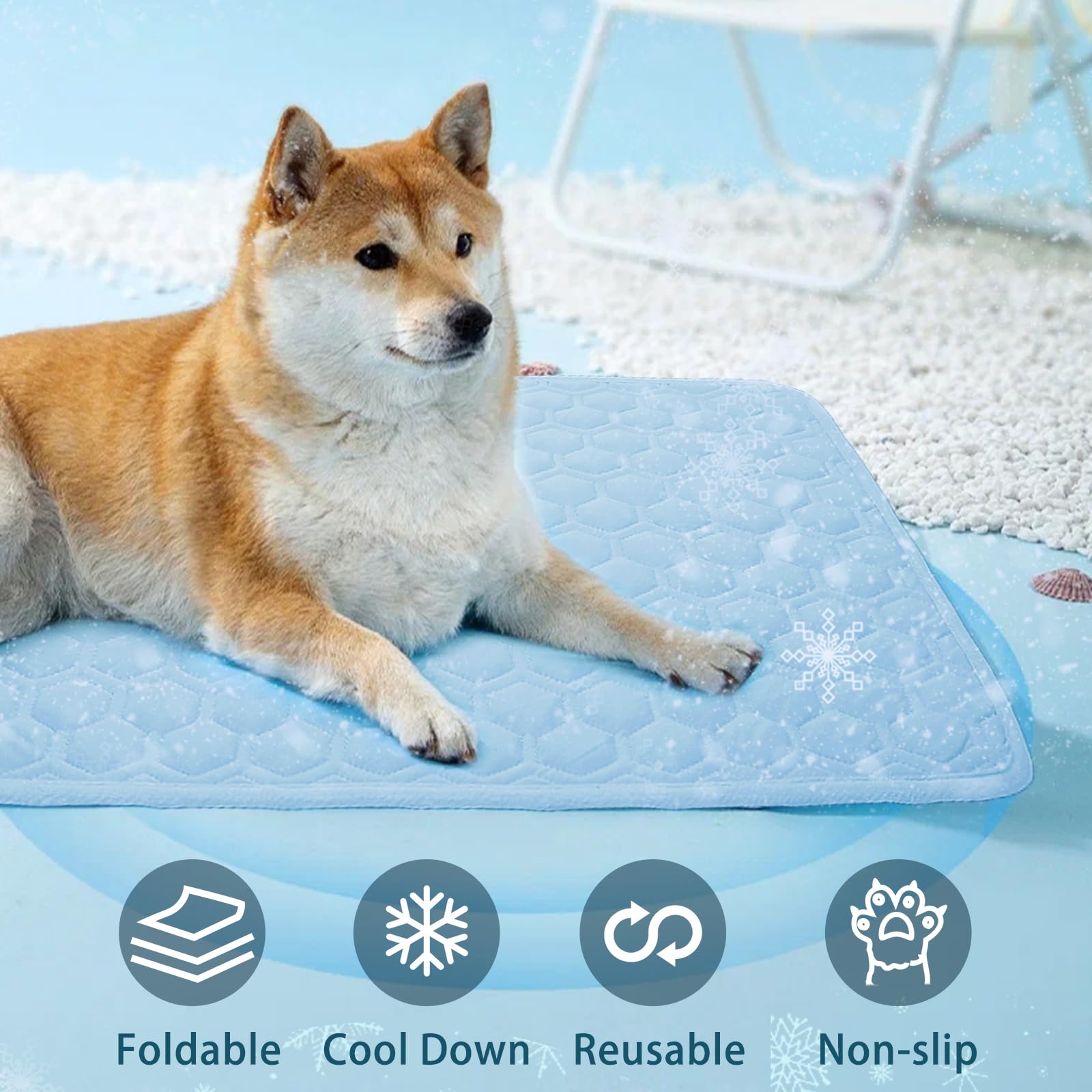 dgdgbaby Cooling Mat large size fits big dogs for rest