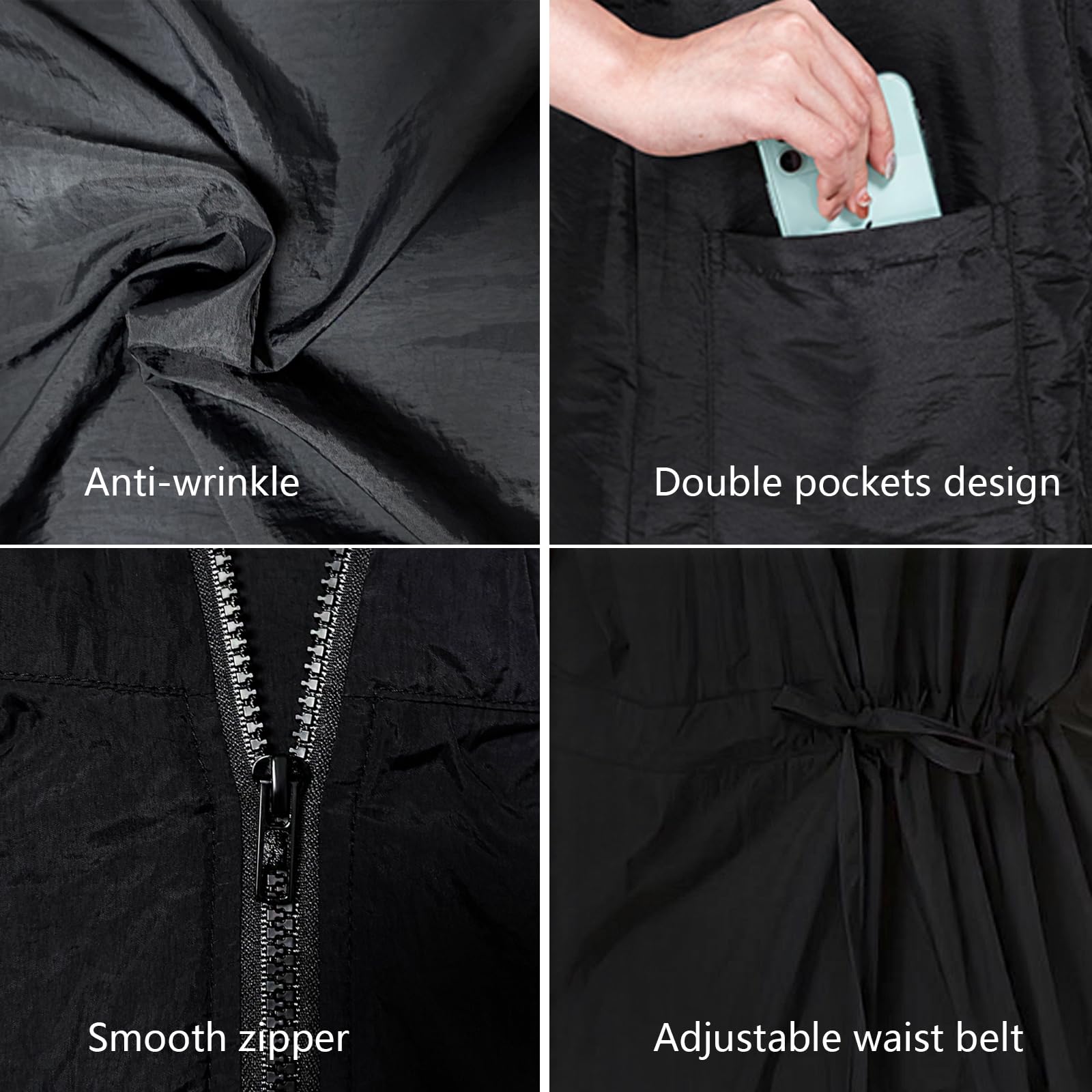DHXYZZB double-pocket layout provides convenient tool storage during grooming