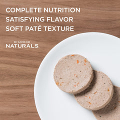 Diamond Naturals Lamb Dinner can packaging front—family-owned USA-made quality