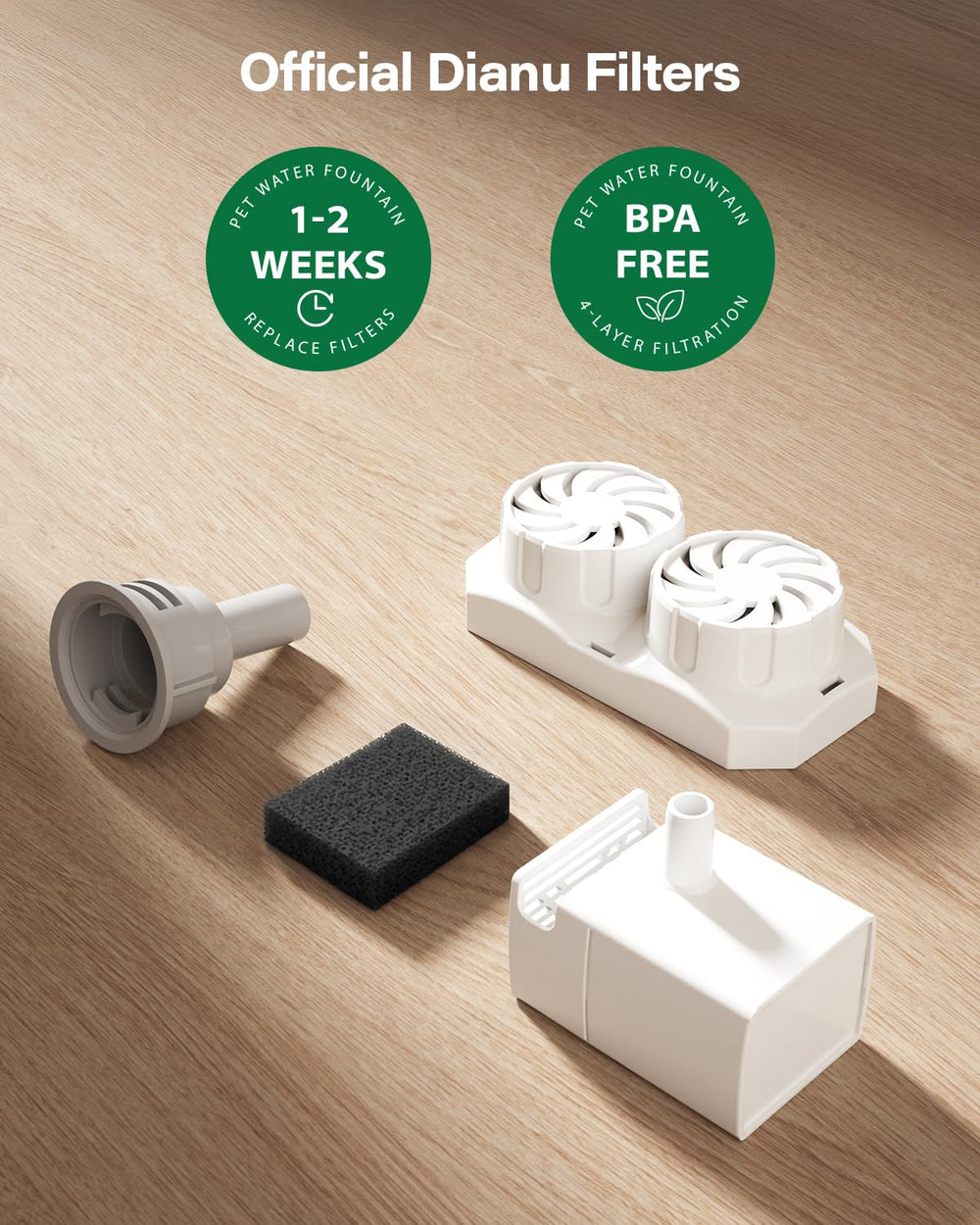 DIANU 12-pack packaging image highlighting value and replacement schedule