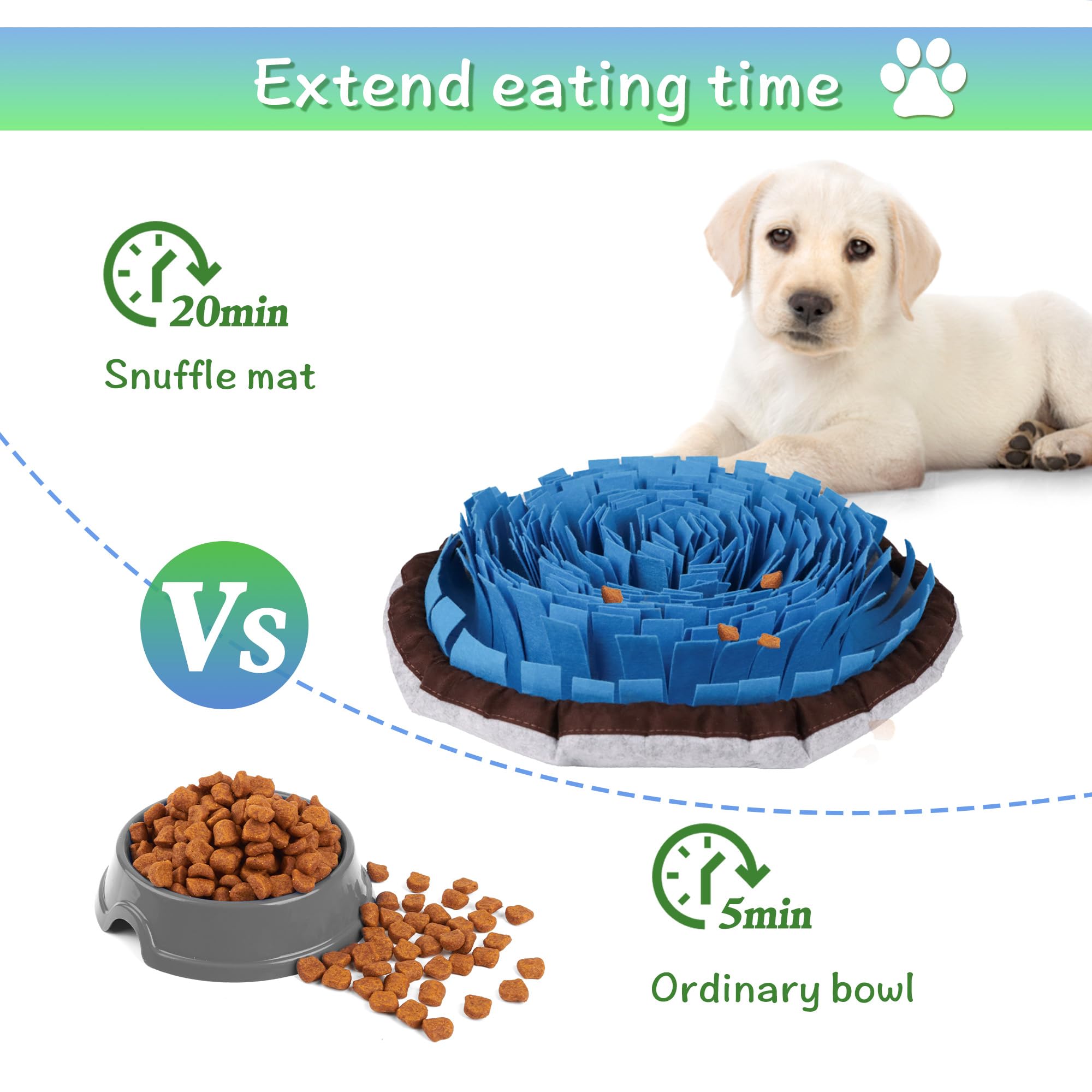 DiDiBirDi snuffle mat two-pack offers versatile enrichment for households with multiple pets.