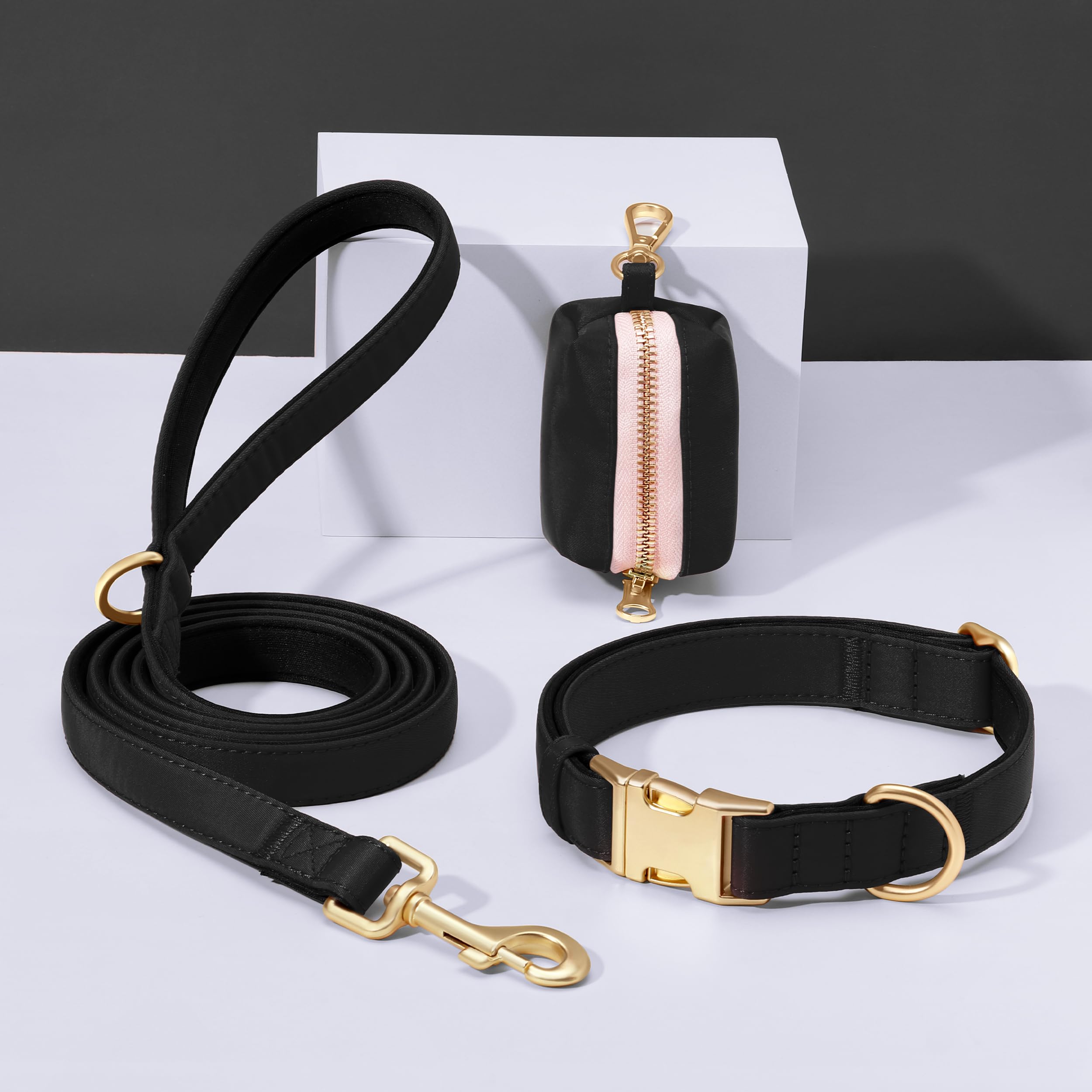 Didog collar en colores vibrantes, fácil de combinar con la ropa del perro.