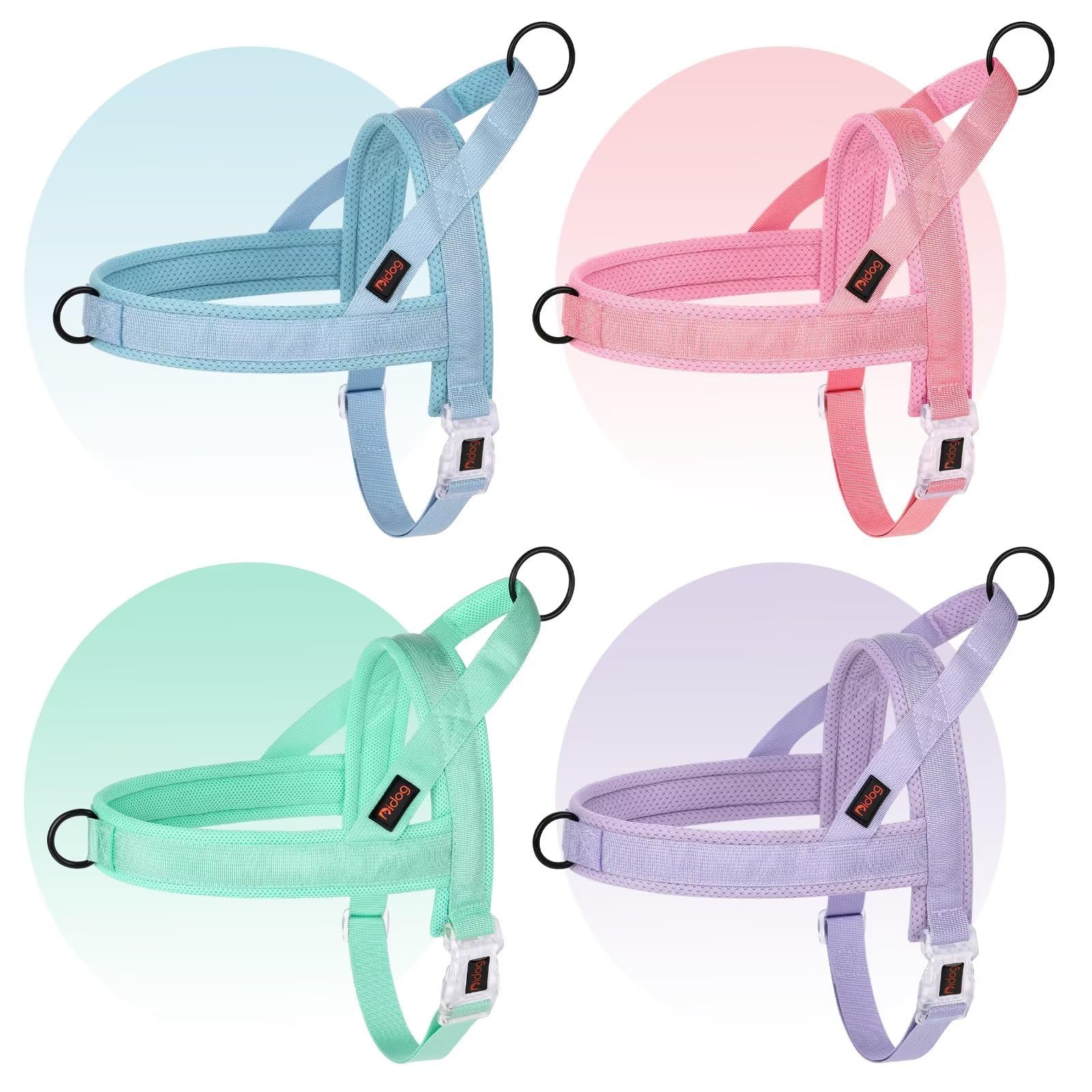 Didog harness size chart guidance green helps ensure a proper fit for dogs of all sizes.
