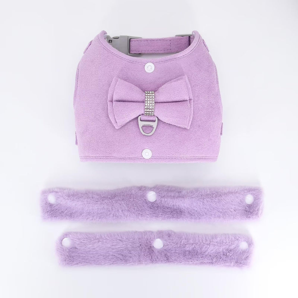 Didog soft plush lining provides gentle comfort inside the harness