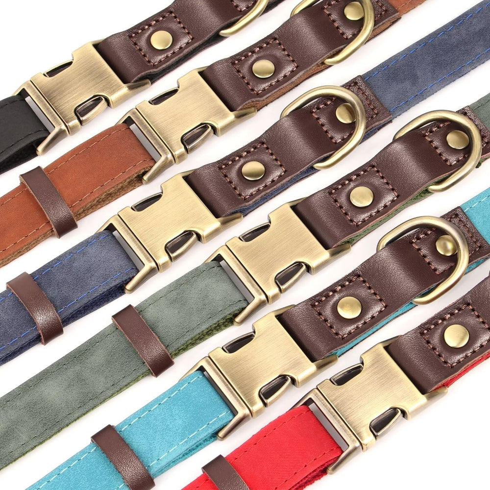 Didog soft PU outer layer with nylon liner for skin-friendly wear on dogs.