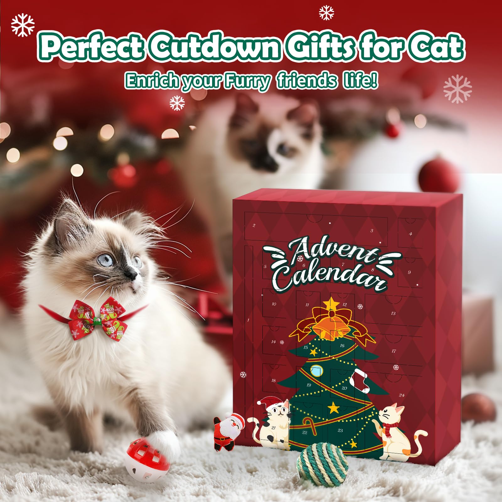 Digchti safe durable materials ensure non toxic holiday playtime for cats.
