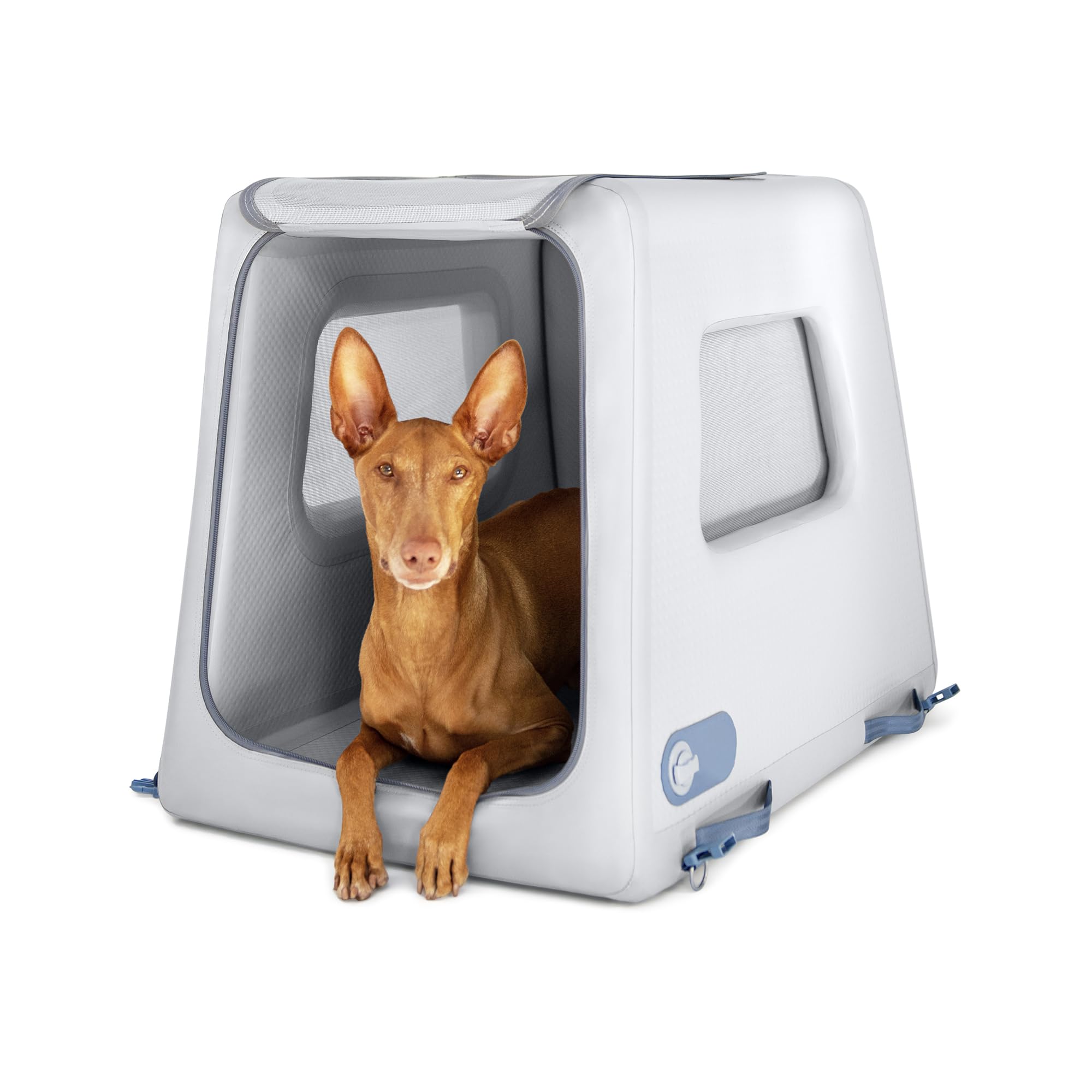 Diggs Enventur medium inflatable crate setup demonstrates ultra-light portability for trips.