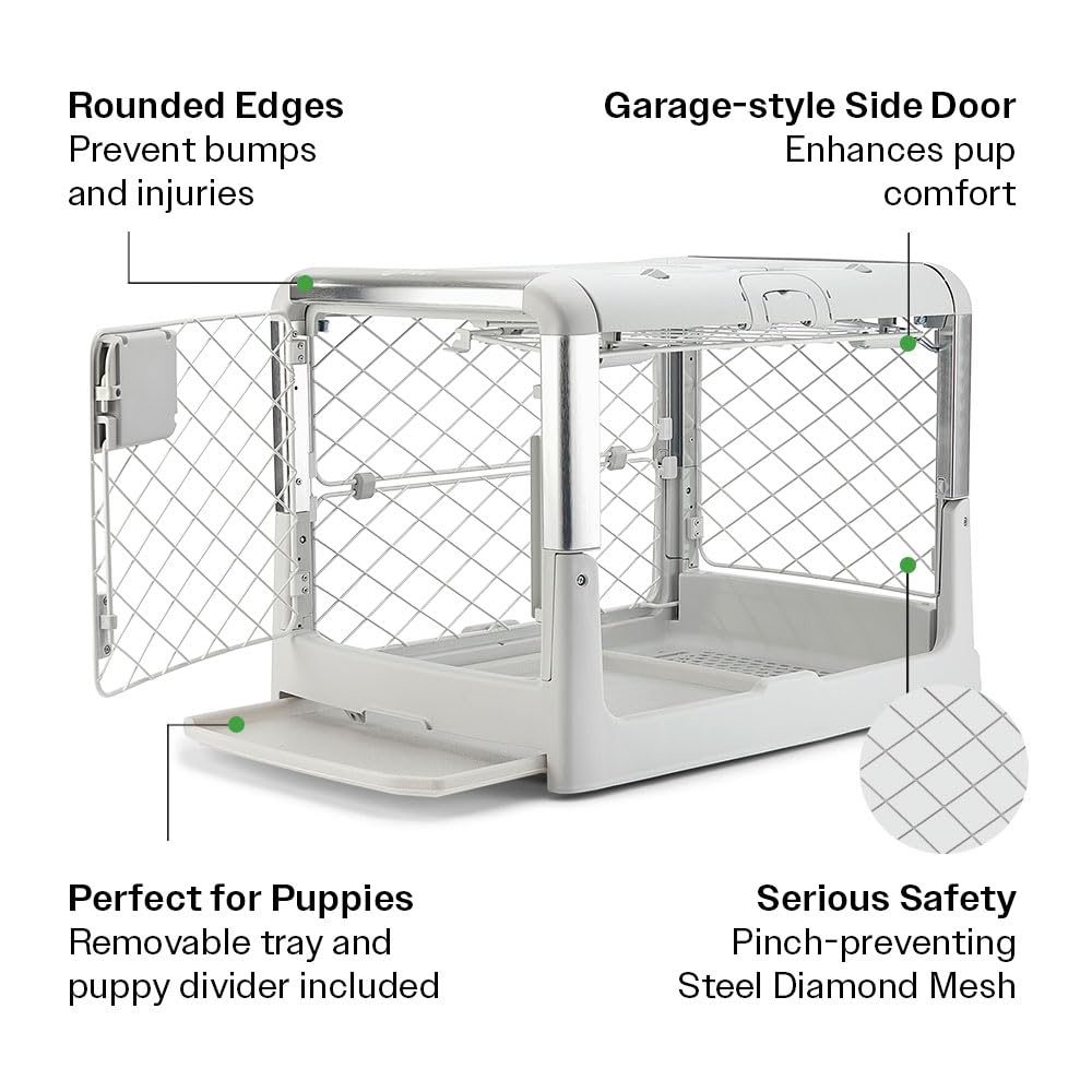 Diggs Revol ash small crate with wheels makes moving between rooms effortless.