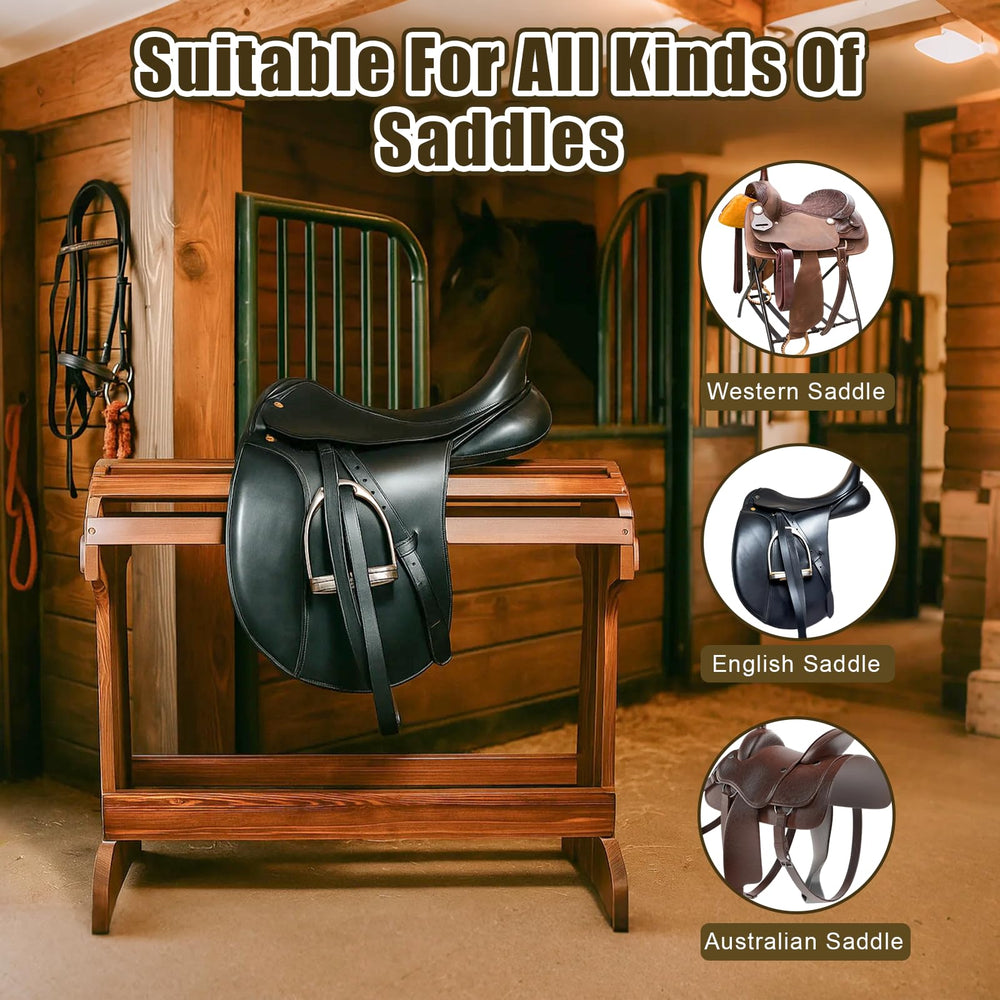 DigNew easy-assembly saddle rack installs in minutes with included tools.