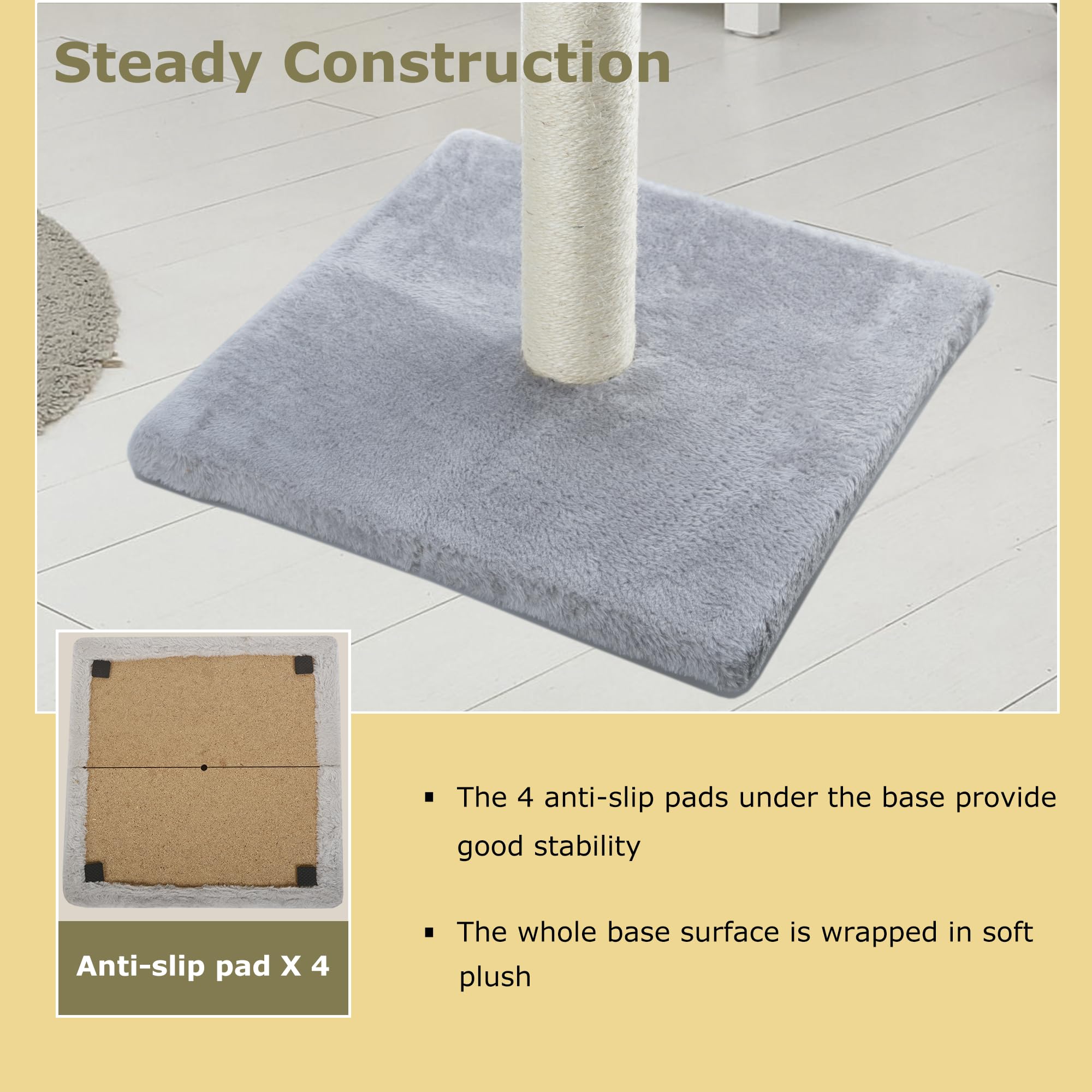Dimaka heavy chipboard base minimizes wobble for confident indoor use.