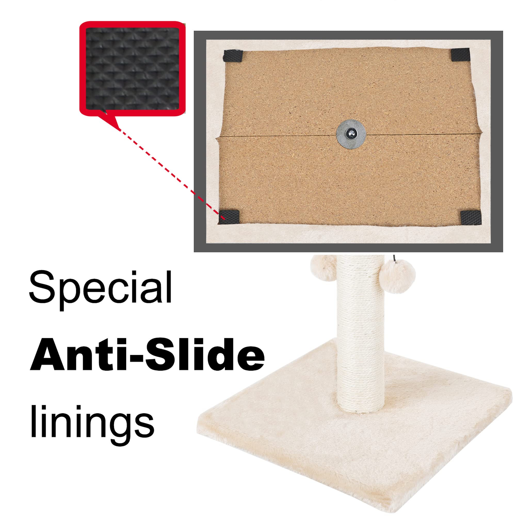 Dimaka stable assembly view screws together for firm wobble free setup.