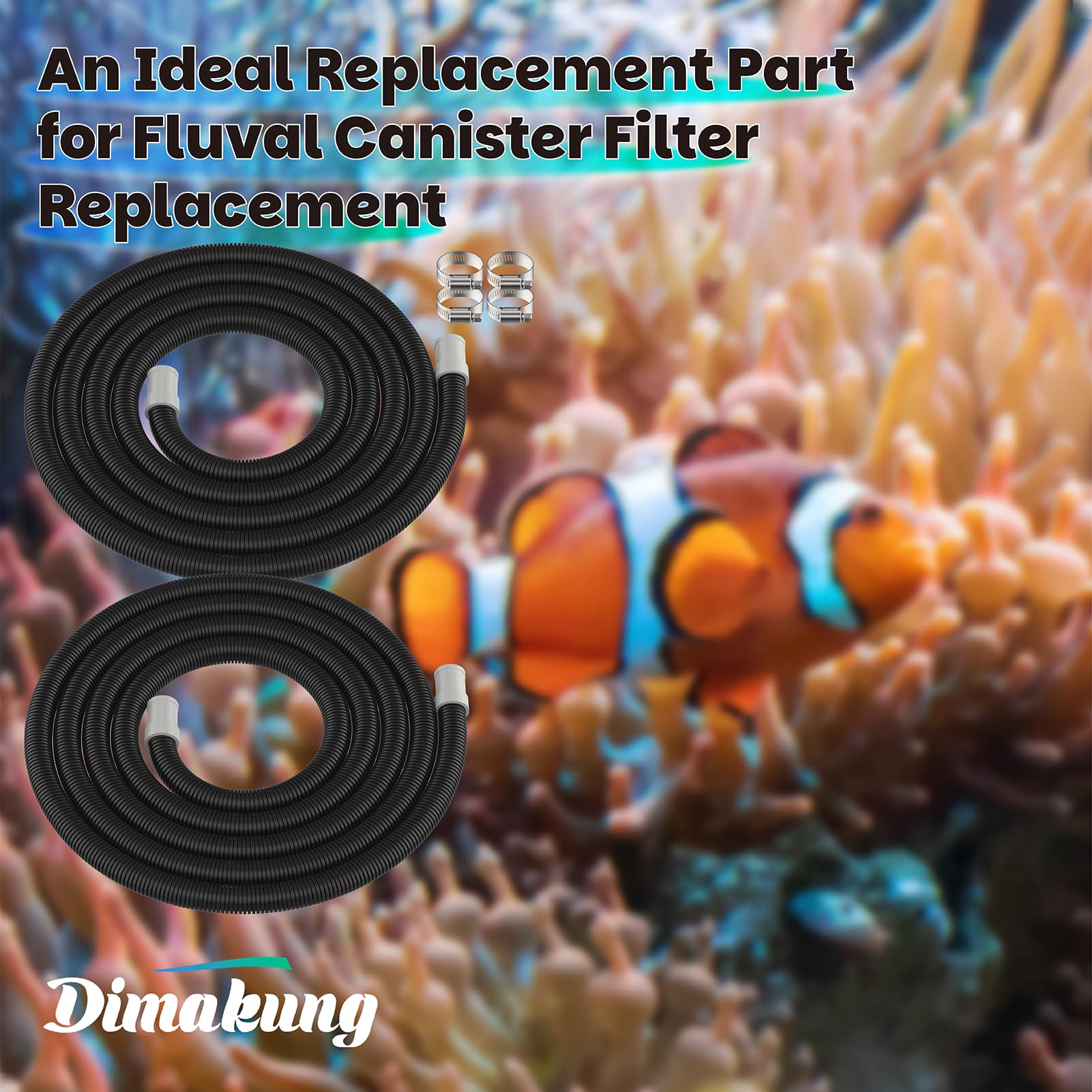 Dimakung A20015 packaging-length-9-8-ft indicates ample length for long runs.