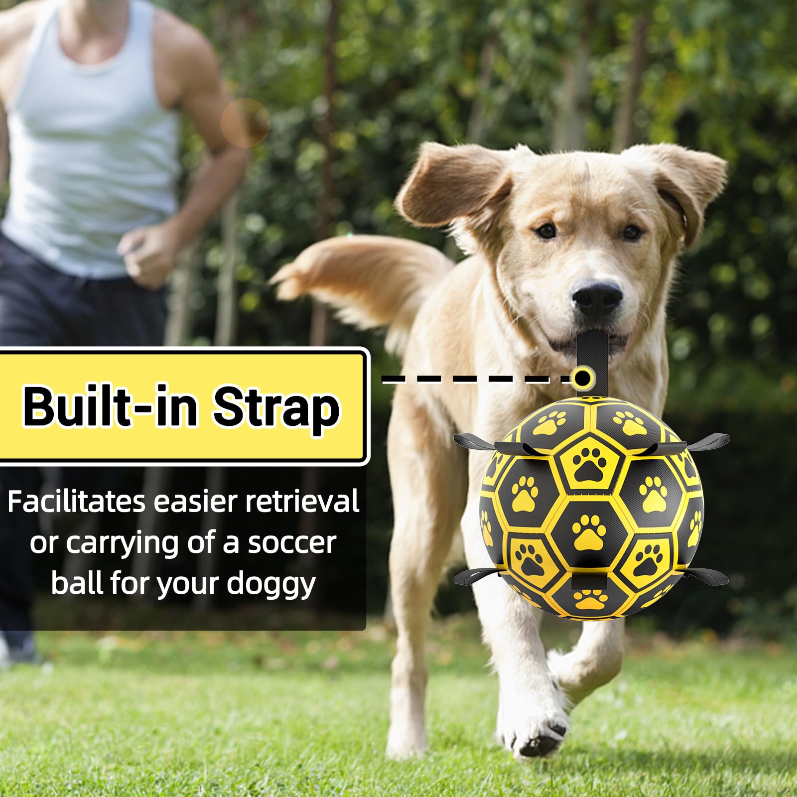 Diman ball with hexagon texture aids grip during training and play.